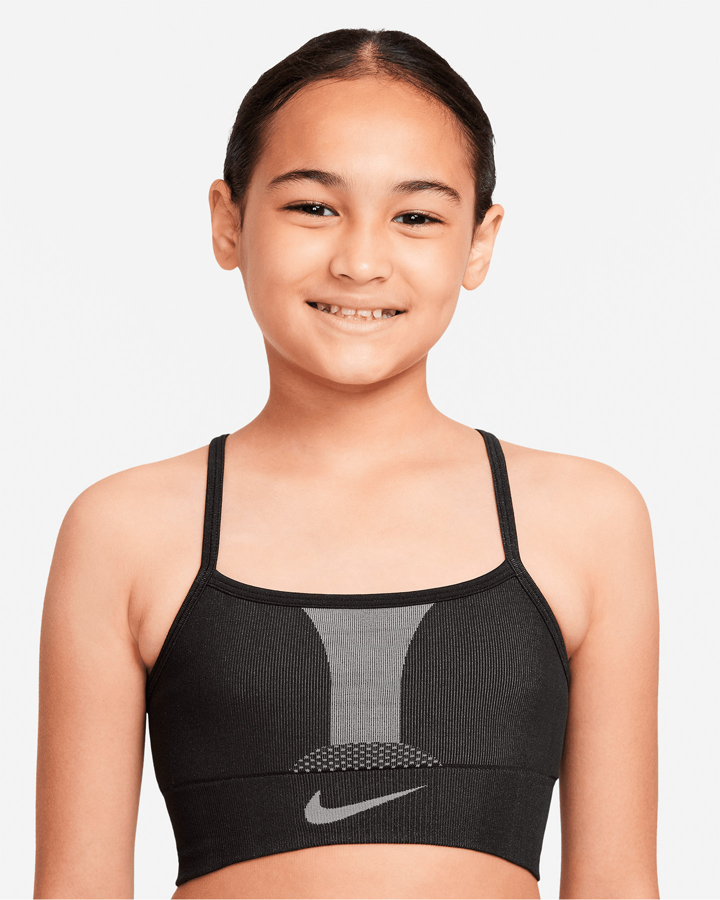 Canotta NIKE DRI FIT INDY JR - Nero - 1 | Cisalfa Sport