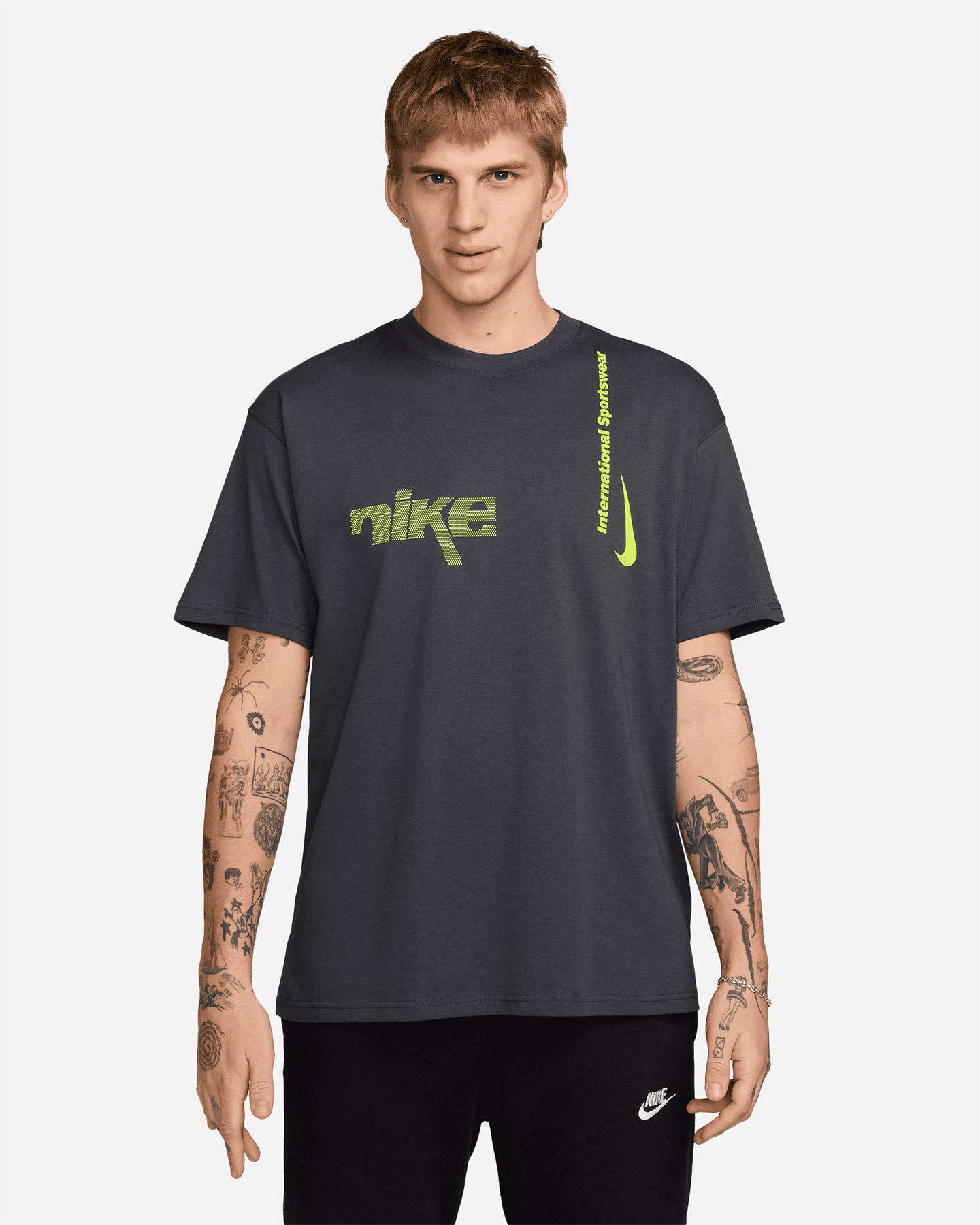 T-shirt NIKE M90 SWOOSH SPORT M - Antracite - 0 | Cisalfa Sport