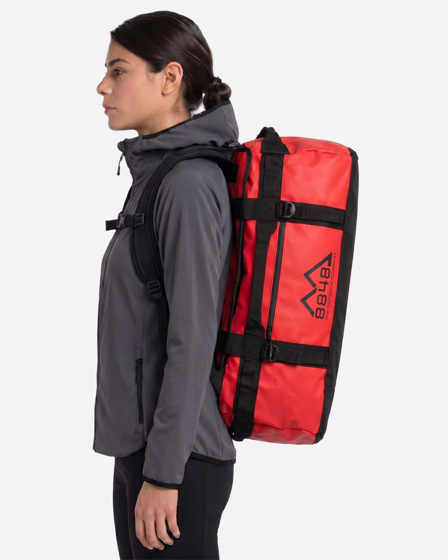 Borsa viaggio 8848 TRAVEL L 71L - Rosso - 2 | Cisalfa Sport