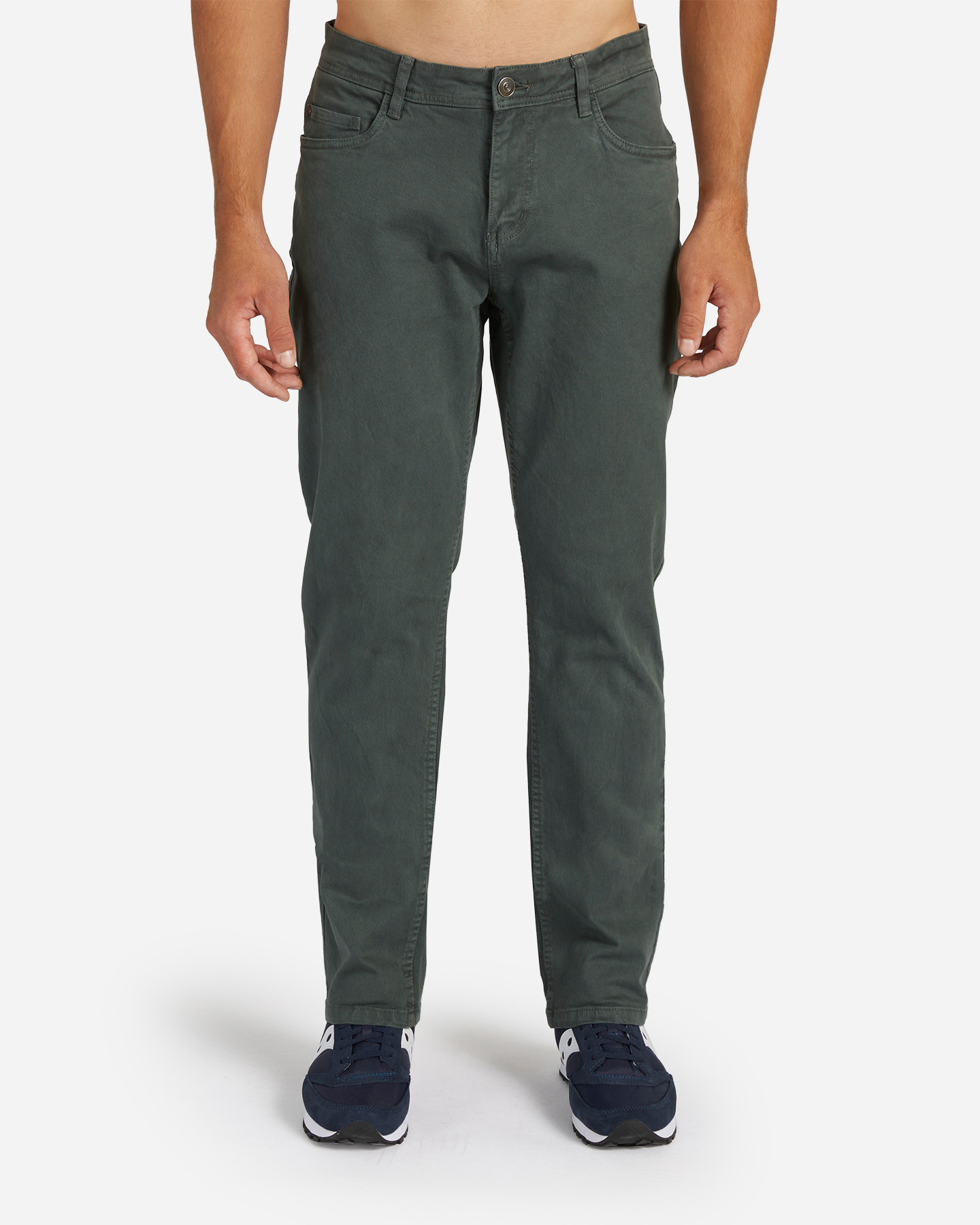 Pantalone DACK'S 5 TS TWILL REGULAR M - Verde - 0 | Cisalfa Sport