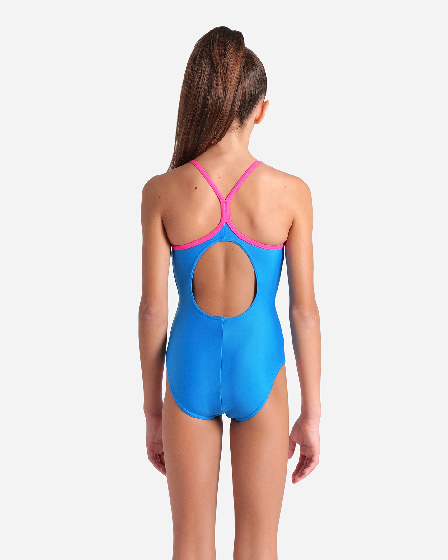 Costume piscina ARENA SWIMSUIT LIGHT JR - Rosa - 2 | Cisalfa Sport
