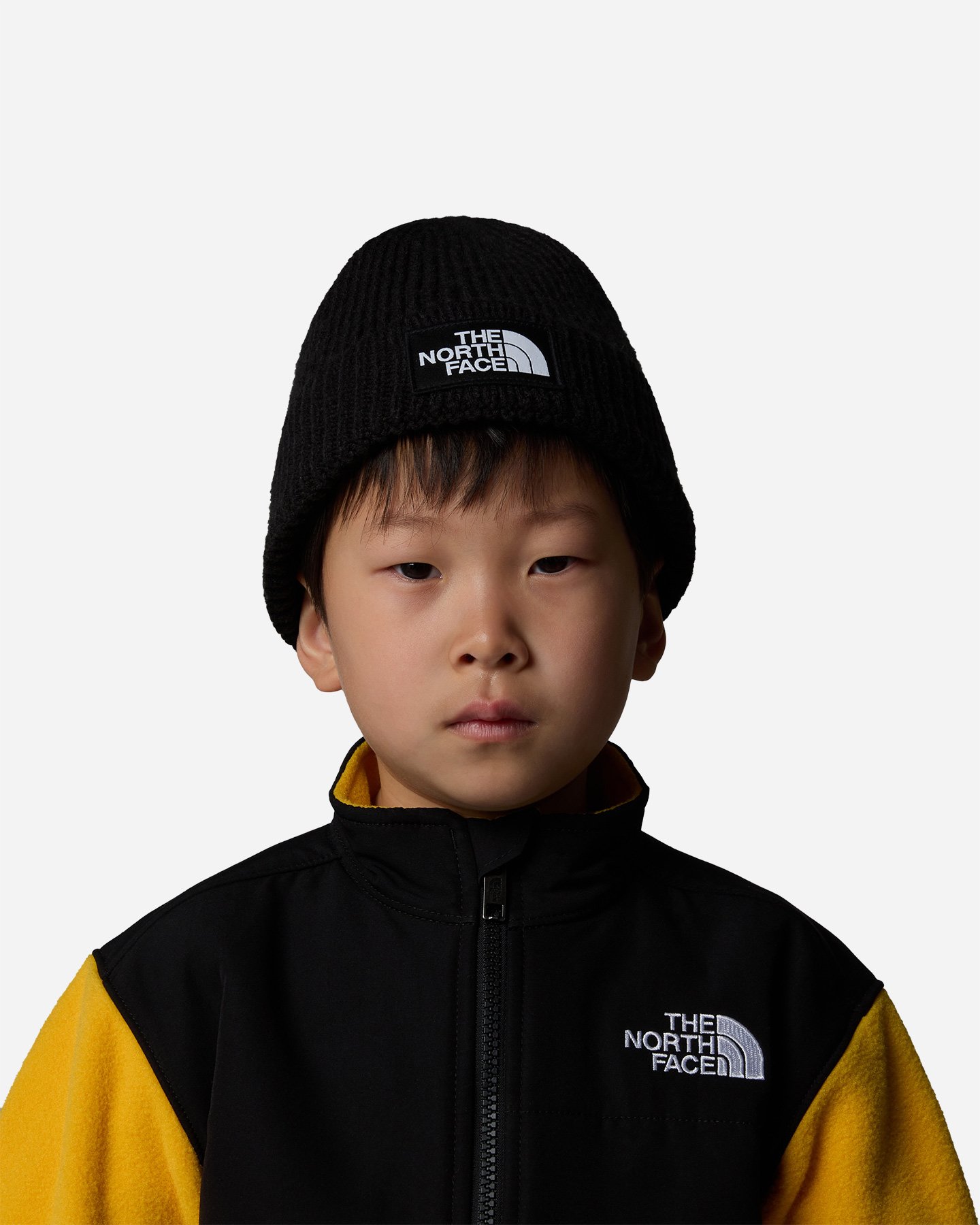 Berretto THE NORTH FACE LOGO BOX JR - Nero - 3 | Cisalfa Sport