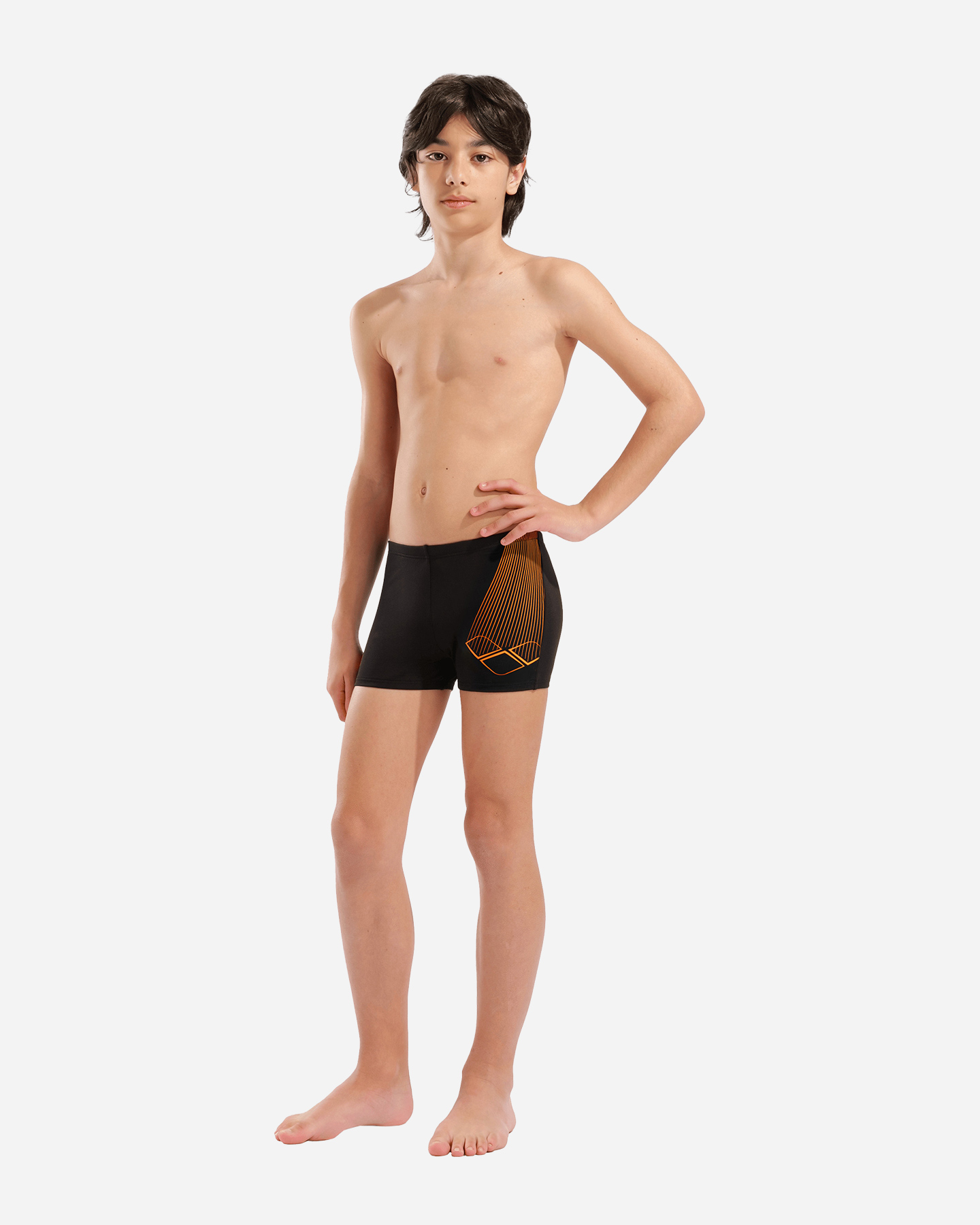 Short piscina ARENA BRIGHT JR - Nero - 4 | Cisalfa Sport
