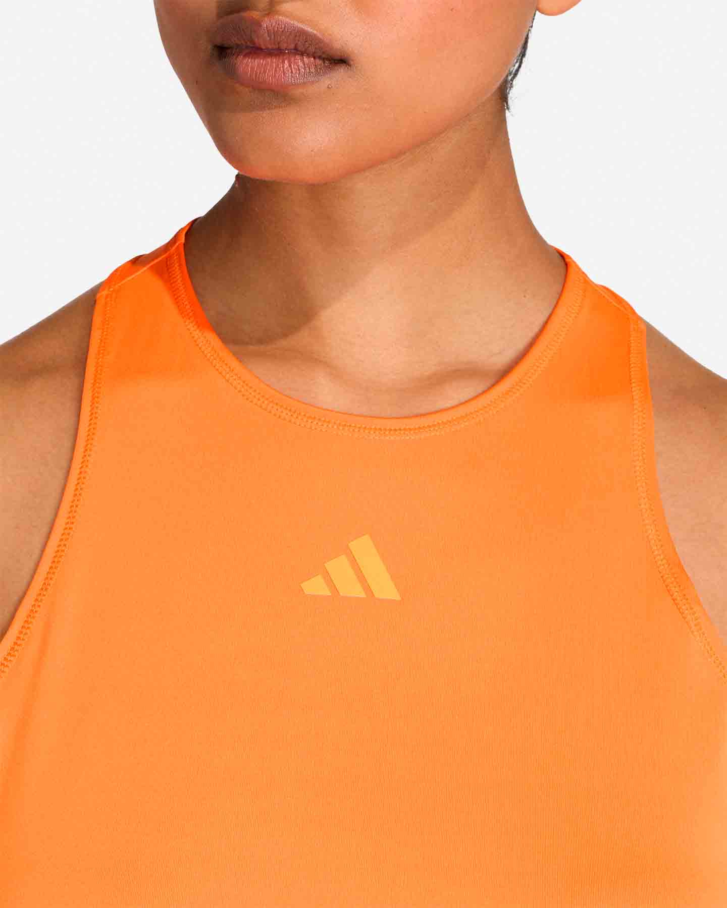 T-shirt tennis ADIDAS CLUB W - Arancione - 4 | Cisalfa Sport