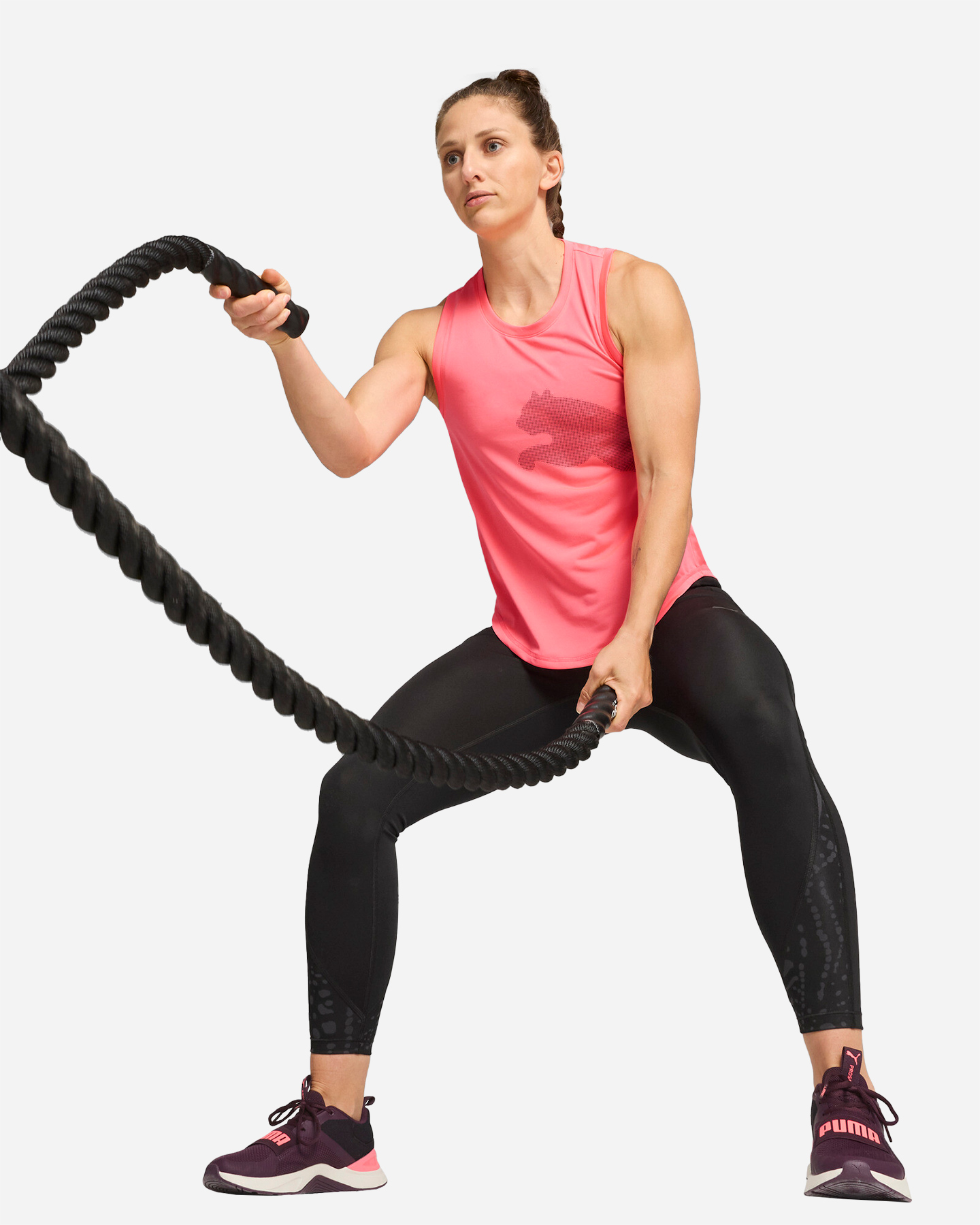 Canotta training PUMA TRAIN ALL DAY W - Fucsia - 4 | Cisalfa Sport