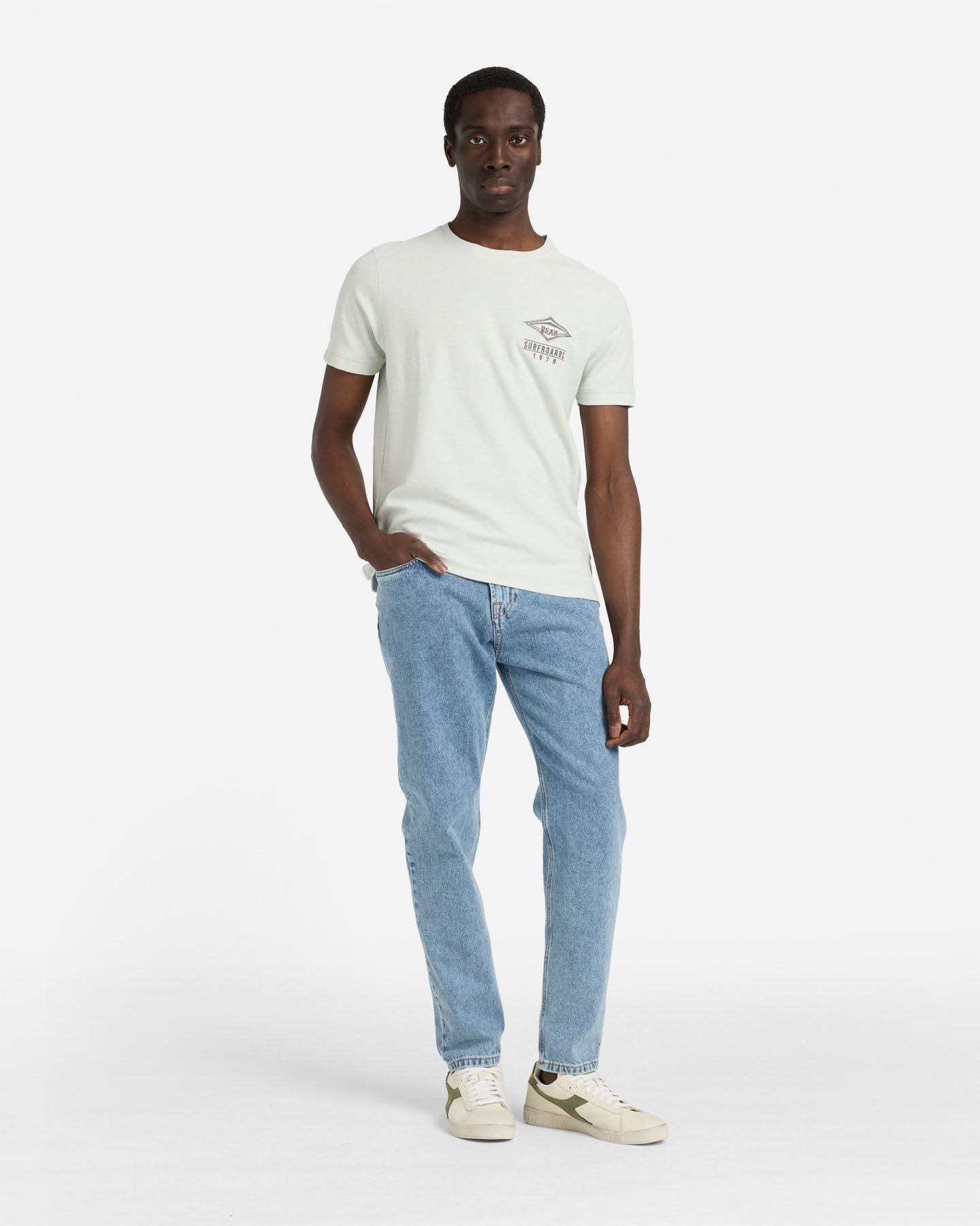 T-shirt BEAR WAVES AFTER WAVES M - Verde - 4 | Cisalfa Sport