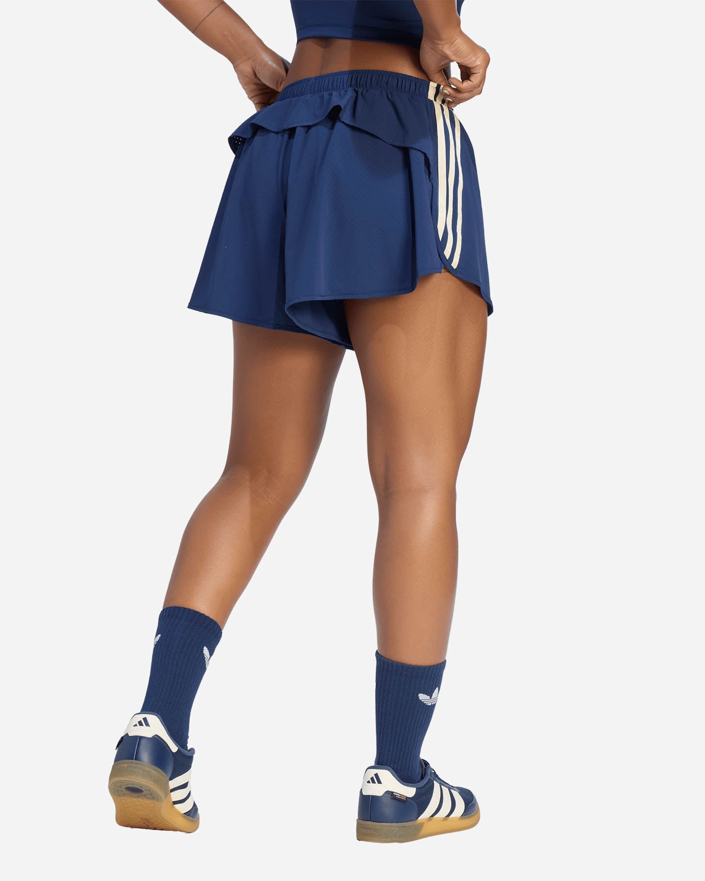Short training ADIDAS ORIGINALS SPORT W - Blu - 3 | Cisalfa Sport