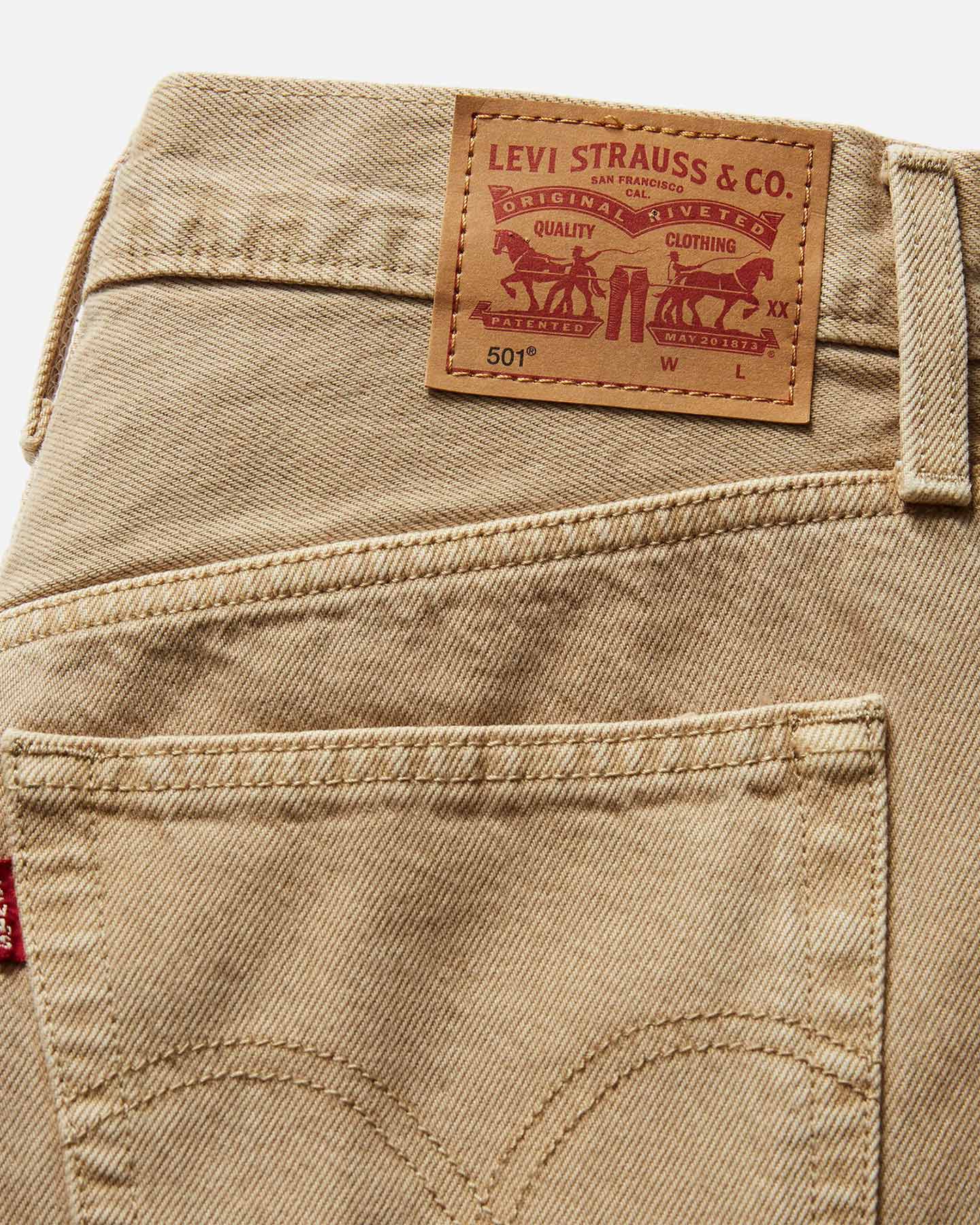 Jeans LEVI'S 501 ORIGINAL W - Beige - 4 | Cisalfa Sport
