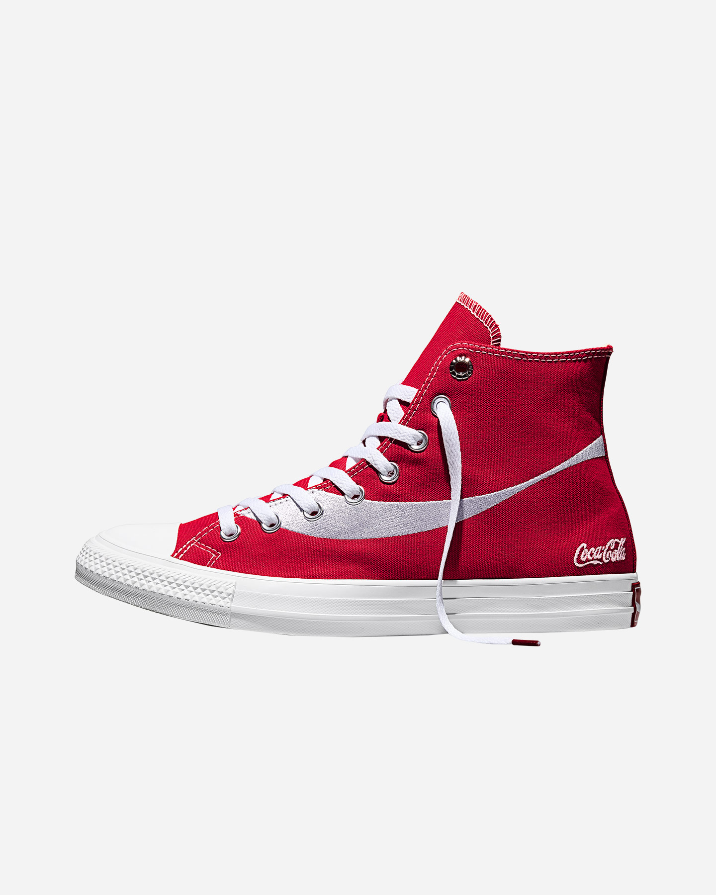 Scarpe sneakers CONVERSE CHUCK TAYLOR ALL STAR HIGH COCA COLA  - Rosso - 3 | Cisalfa Sport