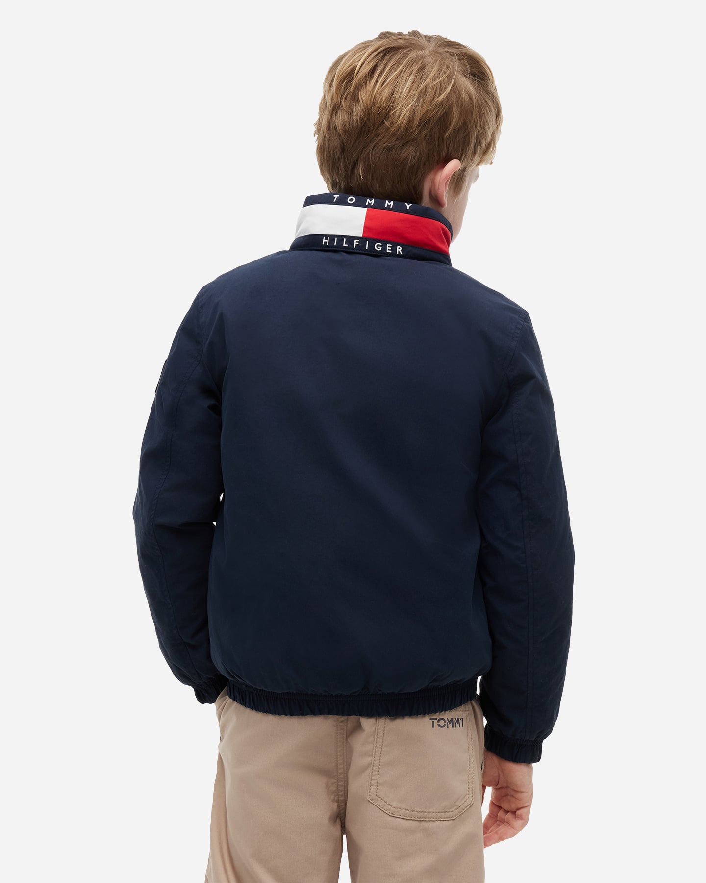 Giubbotto TOMMY HILFIGER HERITAGE ESSENTIAL MID JR - Blu - 2 | Cisalfa Sport