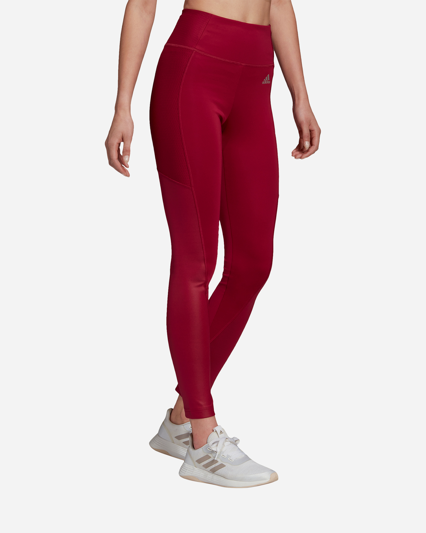 Leggings ADIDAS 7-8 3STRIPES LATERAL W - Rosso - 2 | Cisalfa Sport
