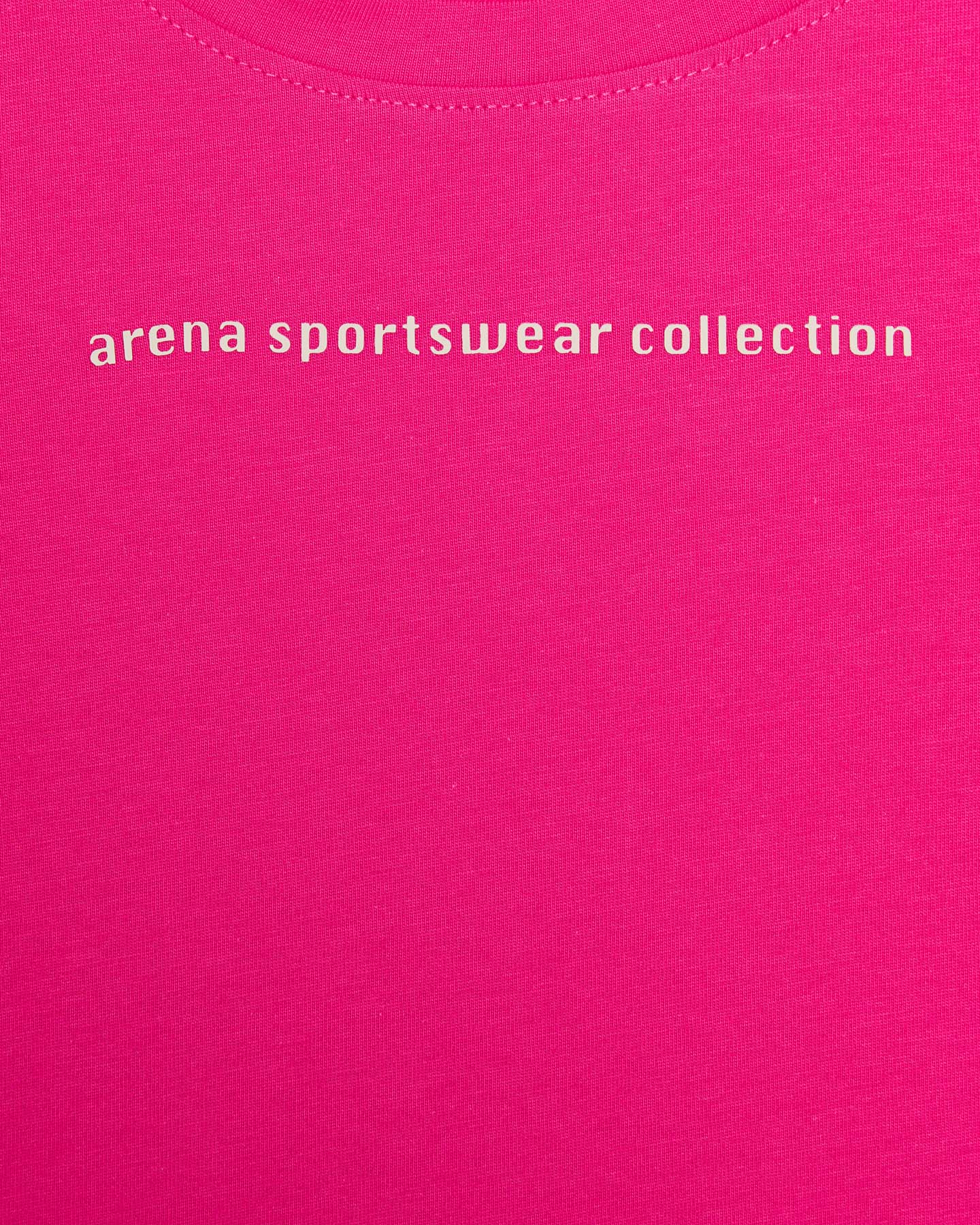T-shirt ARENA ESSENTIAL JR - Fucsia - 2 | Cisalfa Sport