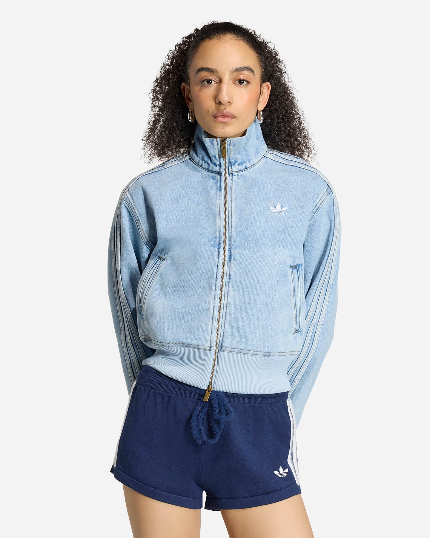 Felpa ADIDAS FIREBIRD W - Azzurro - 1 | Cisalfa Sport
