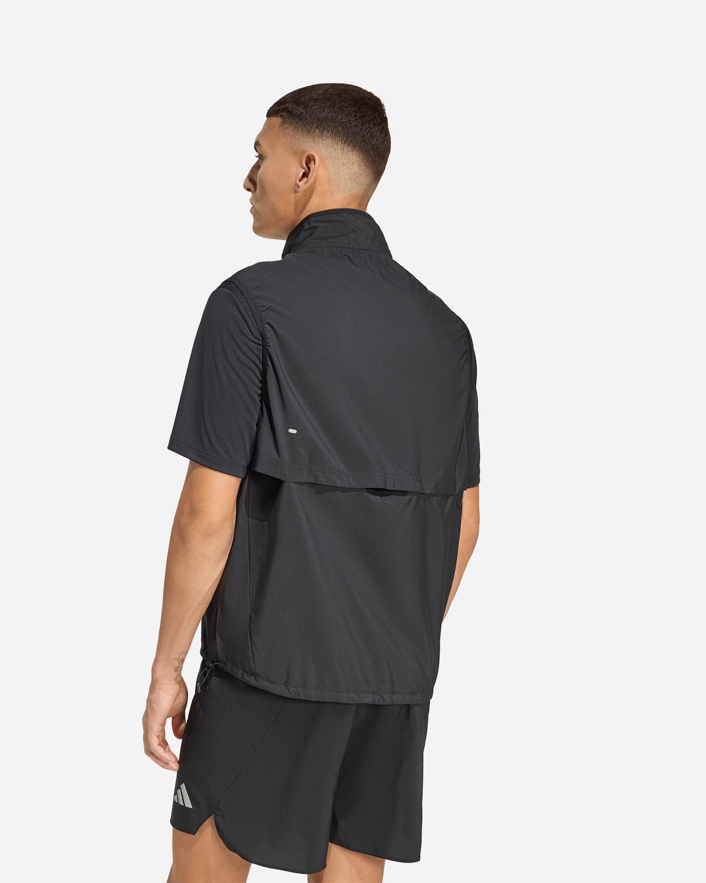 Giacca running ADIDAS ADI365 RUN ESSENTIALS M - Nero - 2 | Cisalfa Sport