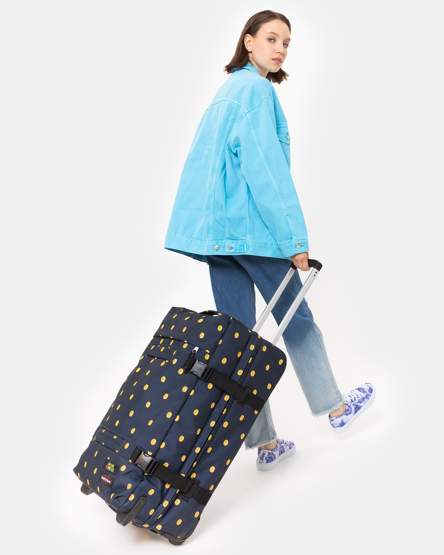 Trolley EASTPAK TRANSIT'R M SUPER MARIO  - Blu Navy - 1 | Cisalfa Sport