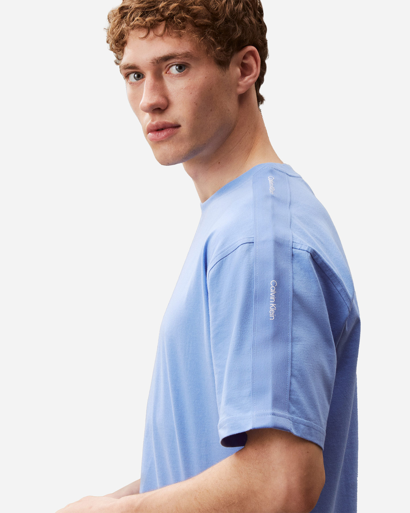T-shirt CALVIN KLEIN SPORT MODERN M - Azzurro - 3 | Cisalfa Sport