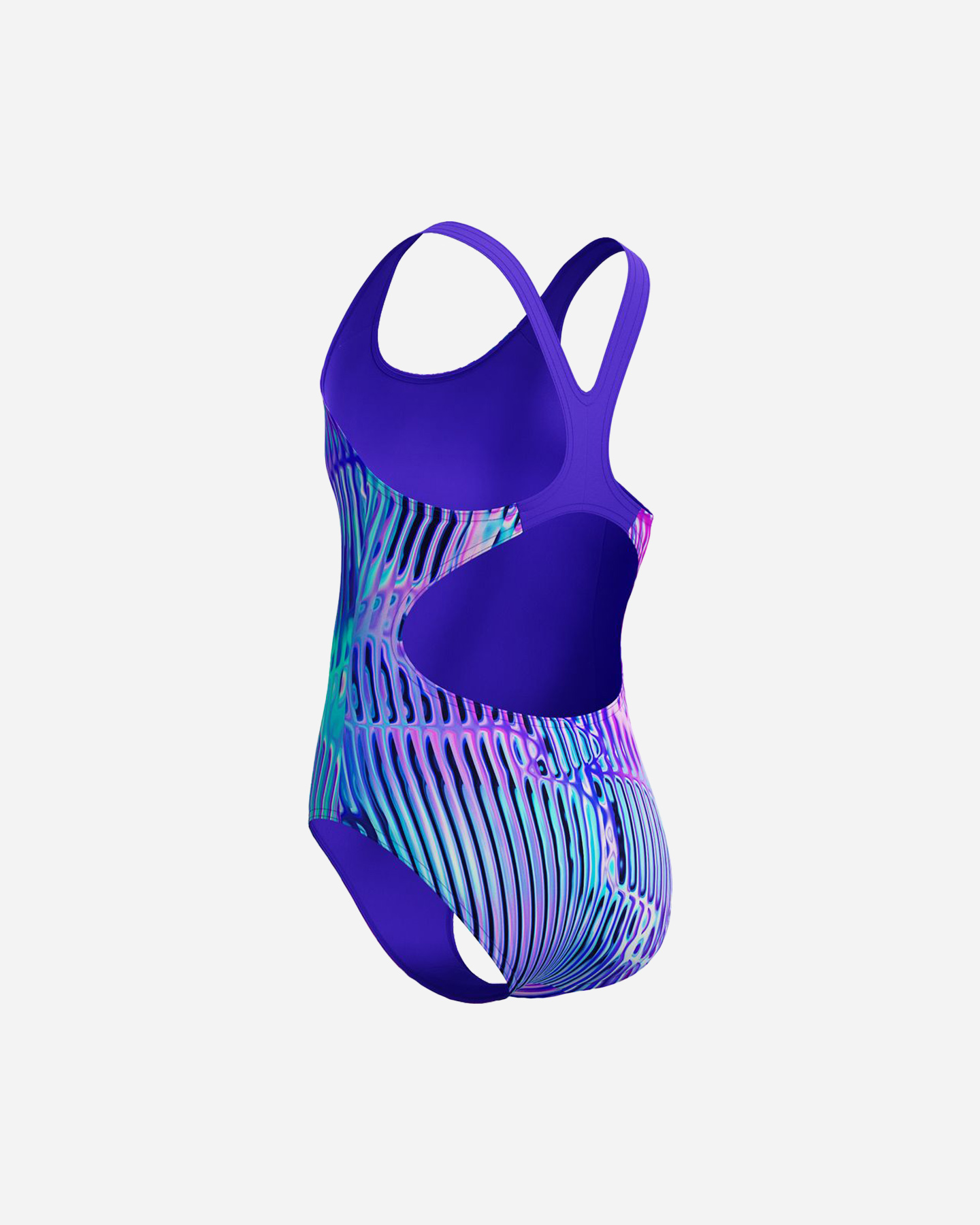 Costume piscina SPEEDO DIGITAL ALLOVER JR - Blu - 4 | Cisalfa Sport