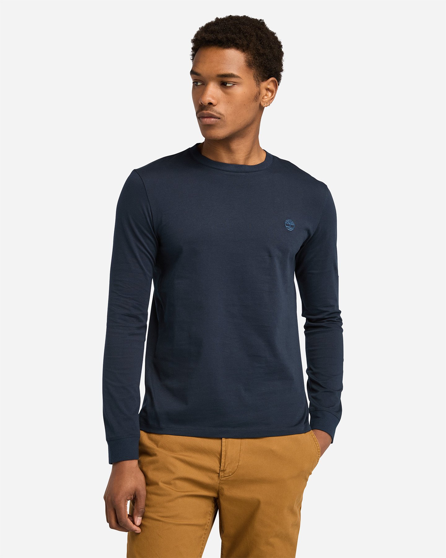 T-shirt TIMBERLAND SMALL LOGO M - Blu - 1 | Cisalfa Sport