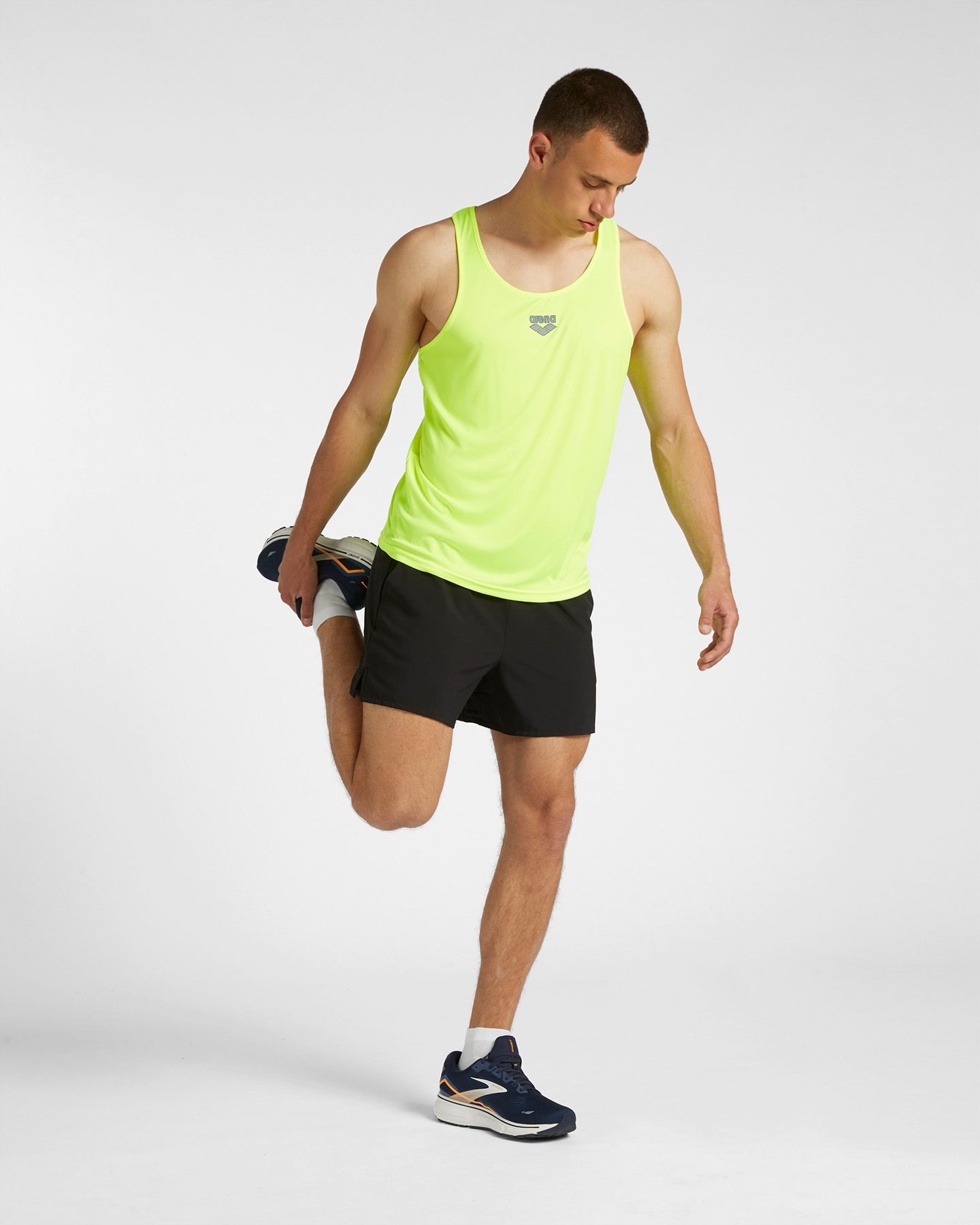 Canotta running ARENA ATHLETIC RUN M - Giallo - 1 | Cisalfa Sport