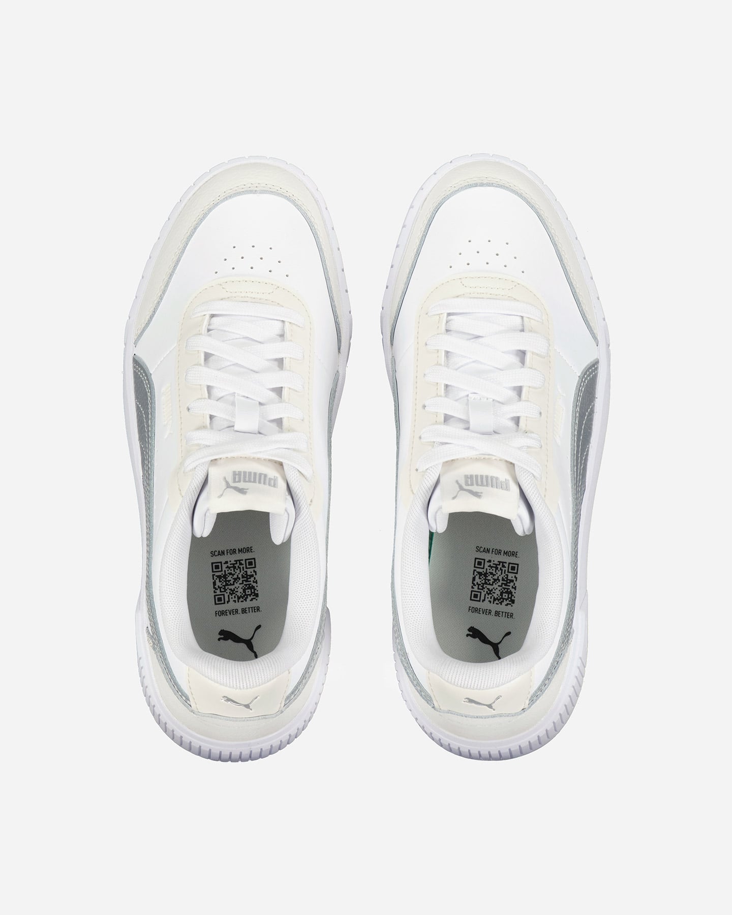 Scarpe sneakers PUMA CARINA MIA GS JR - Grigio - 4 | Cisalfa Sport