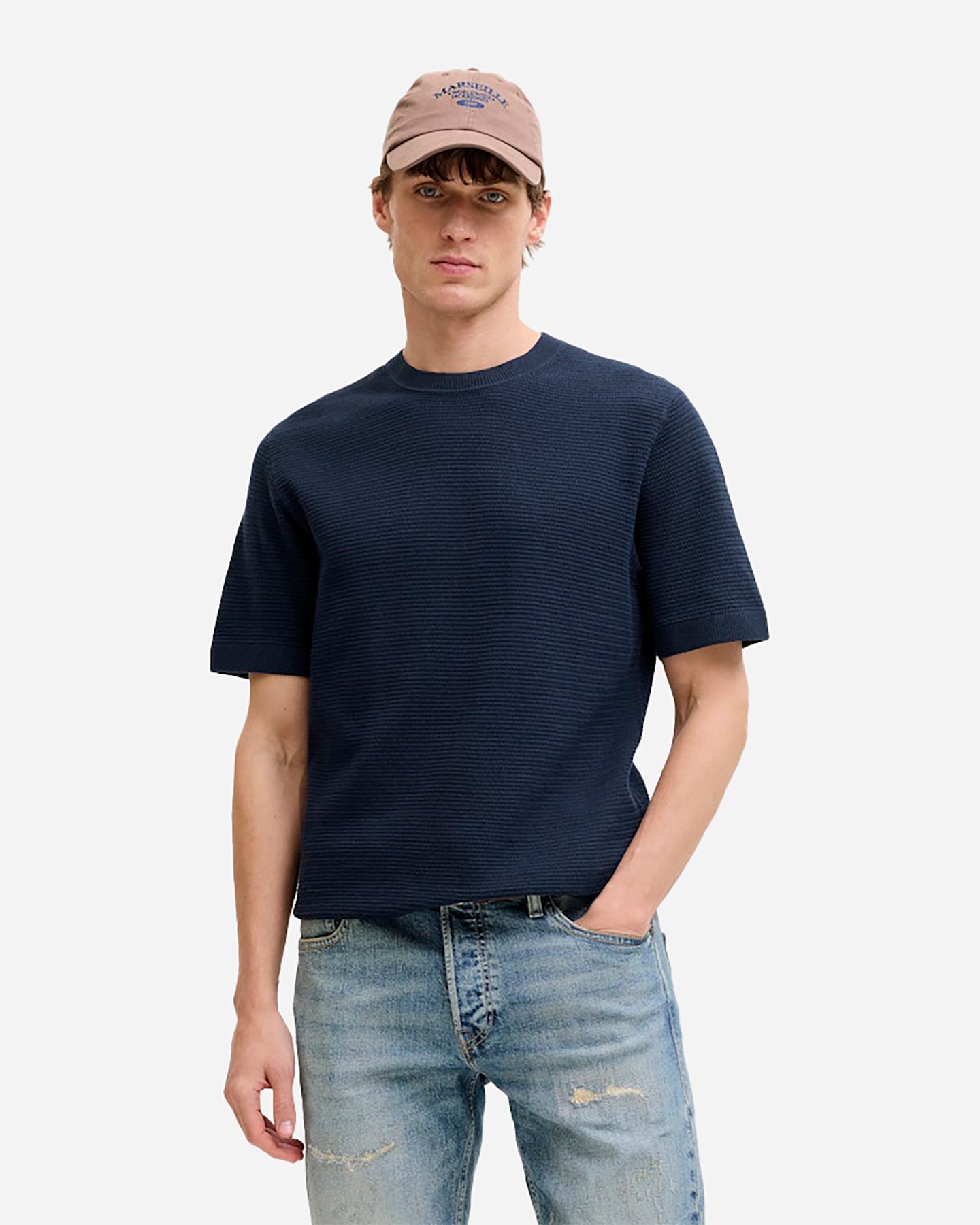 T-shirt JACK & JONES RILEY M - Blu - 1 | Cisalfa Sport