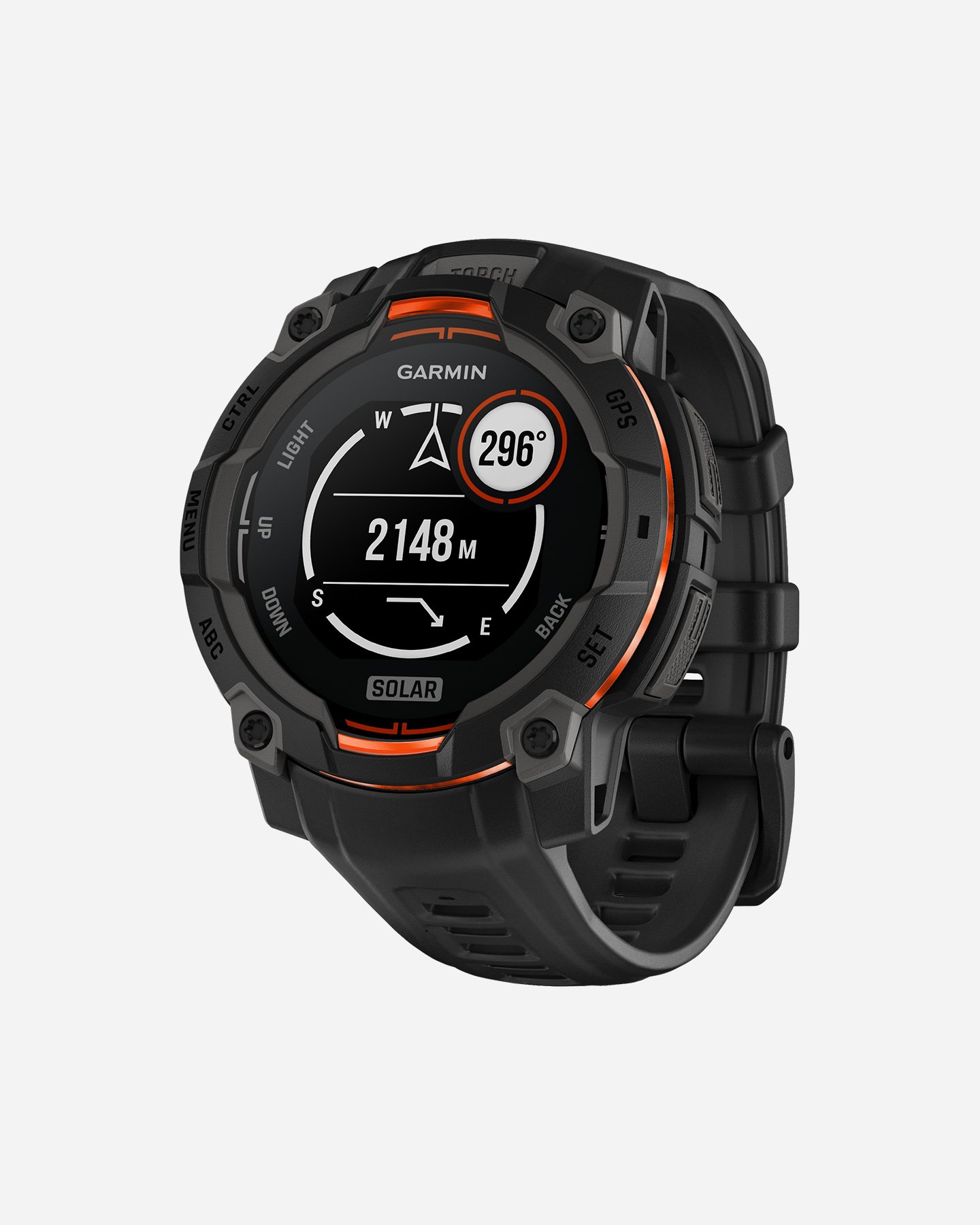 Orologio multifunzione GARMIN INSTINCT 3 45MM SOLAR  - Nero - 3 | Cisalfa Sport