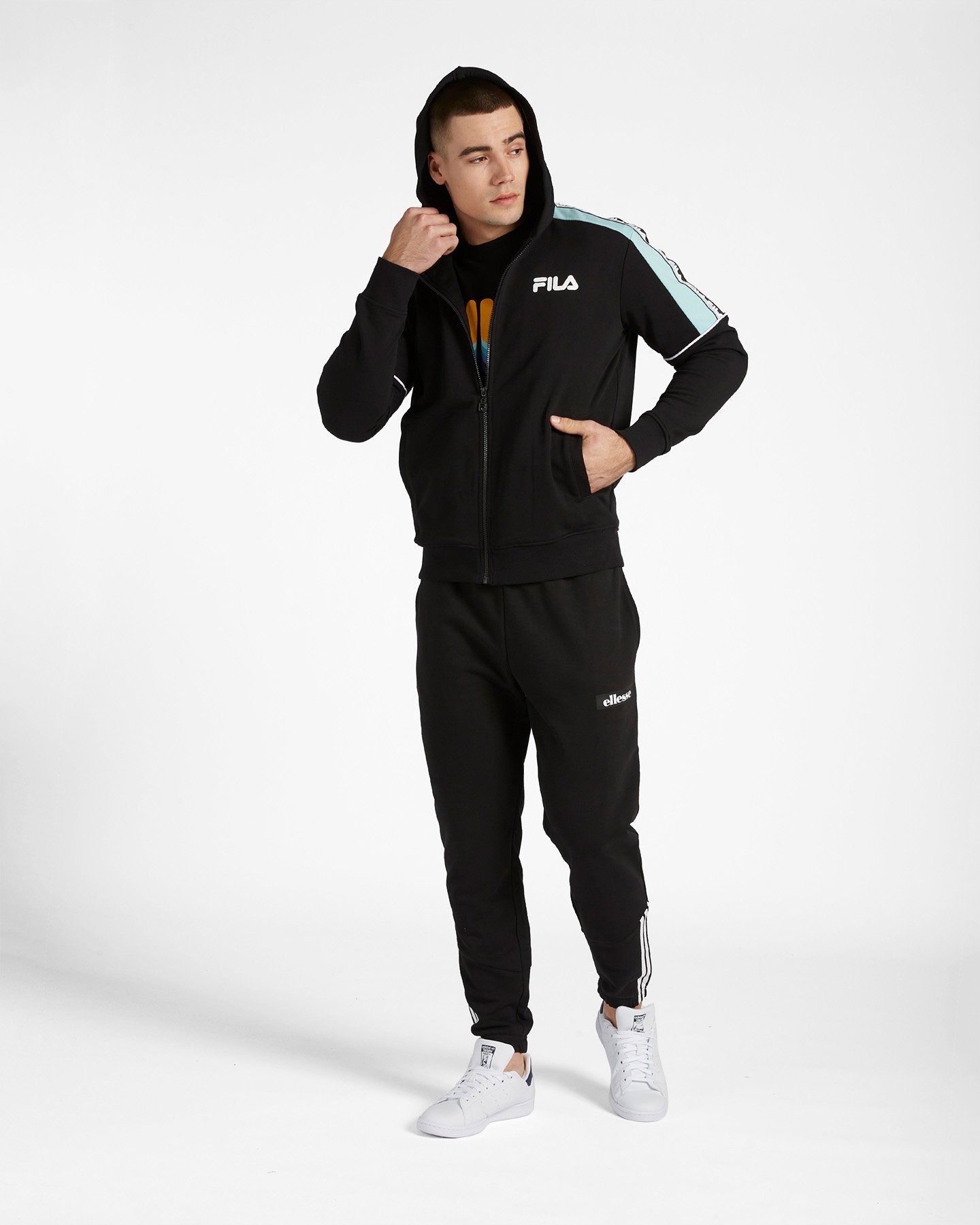 Felpa FILA STREETWEAR LOGO TAPE M - 6 | Cisalfa Sport