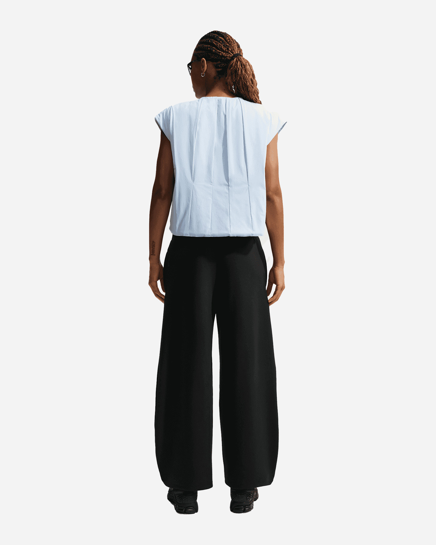 Pantalone NIKE WIDE LEG SOFT 24.7 W - Nero - 2 | Cisalfa Sport