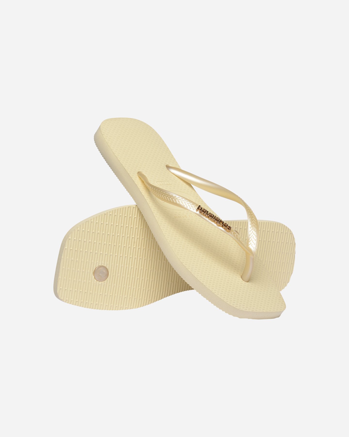 Infradito HAVAIANAS SLIM LOGO METALLIC W - Beige - 1 | Cisalfa Sport