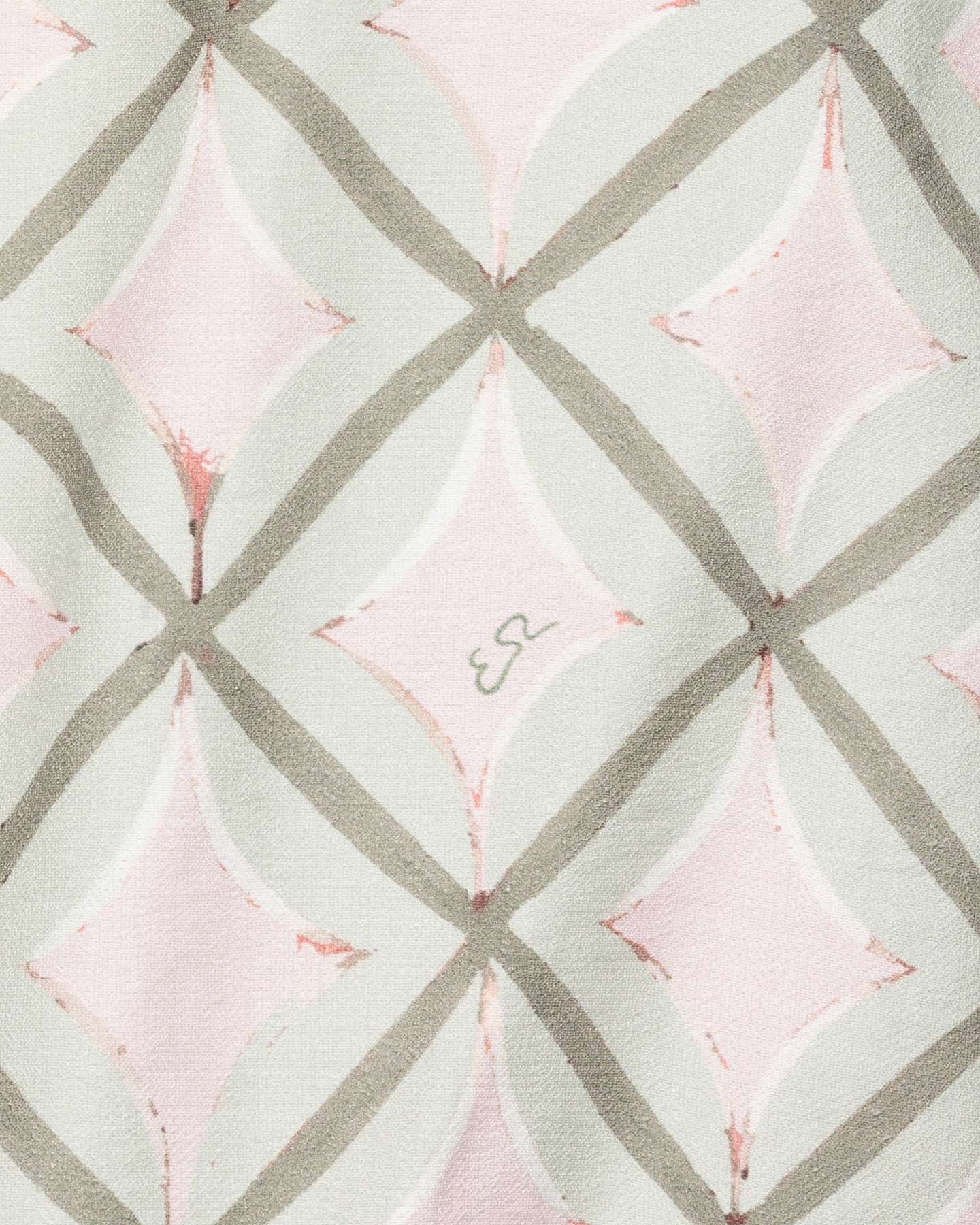 Canotta YES ZEE GEOMETRICA W - Verde - 2 | Cisalfa Sport