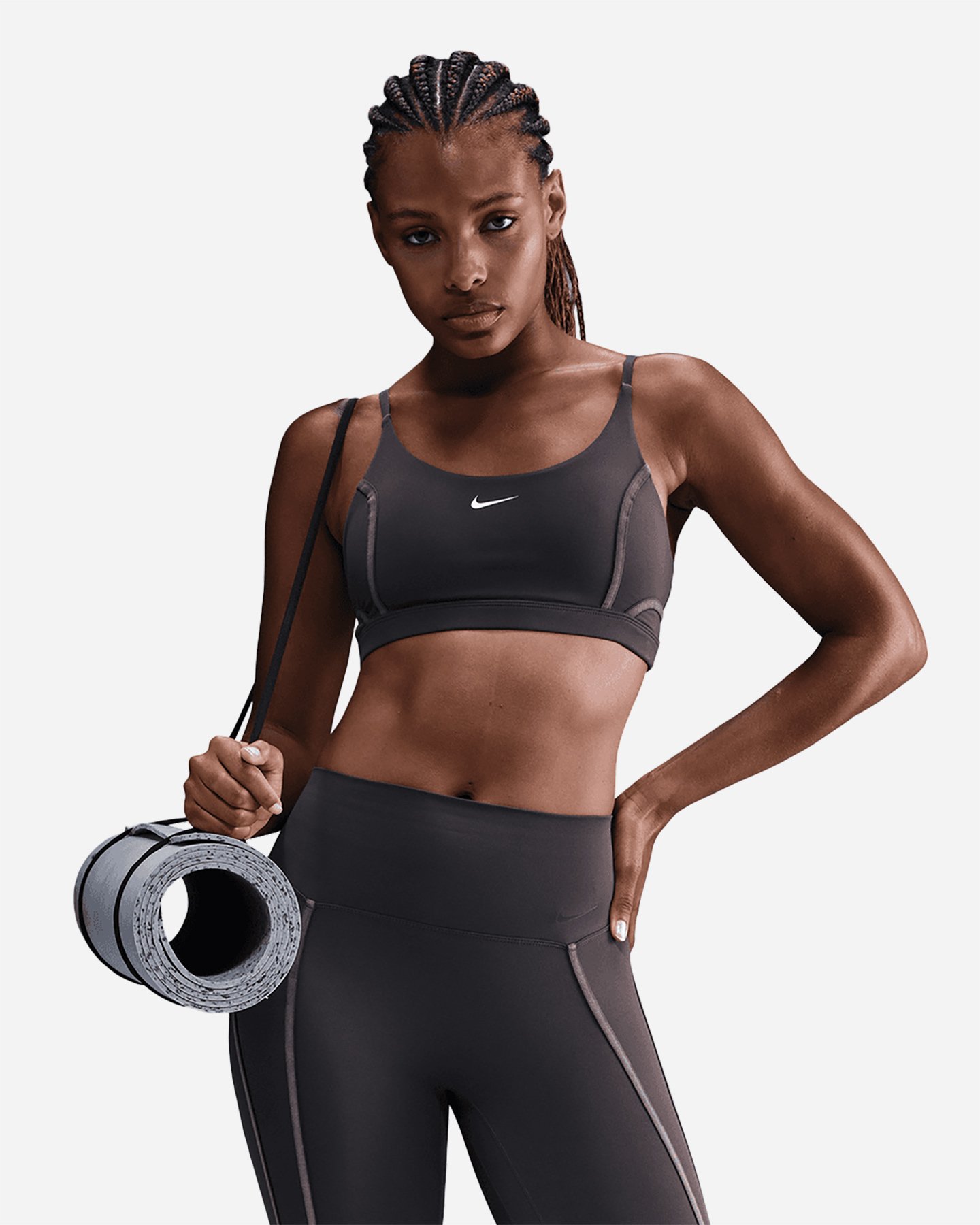 Bra training NIKE ONE W - Grigio - 0 | Cisalfa Sport