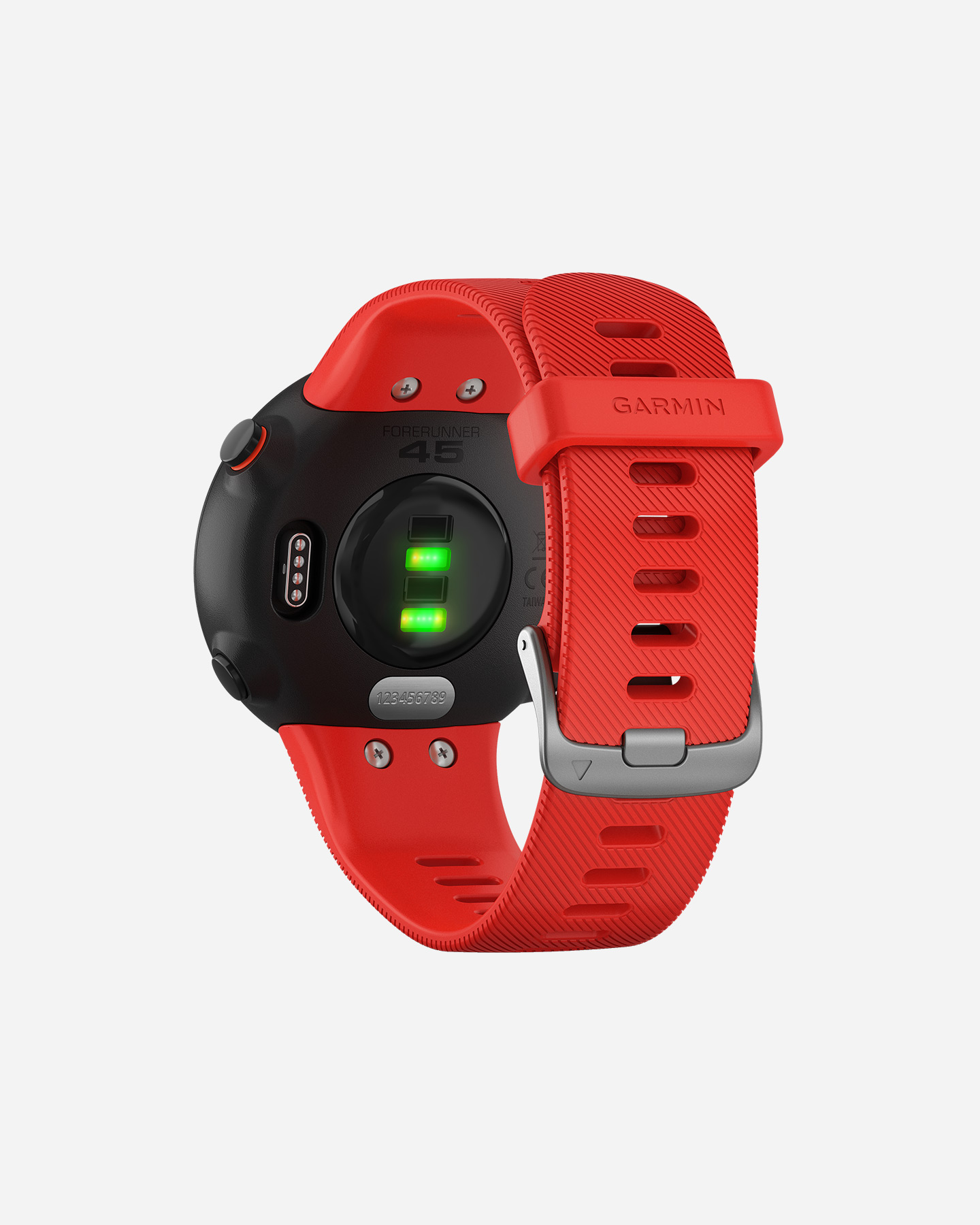 Cinturino Silicone Morbido Per Garmin Forerunner 45/45S/Swim 2: 3 Pezzi Con Sgancio Rapido, Regolabili Da 140 A 205mm, Sport