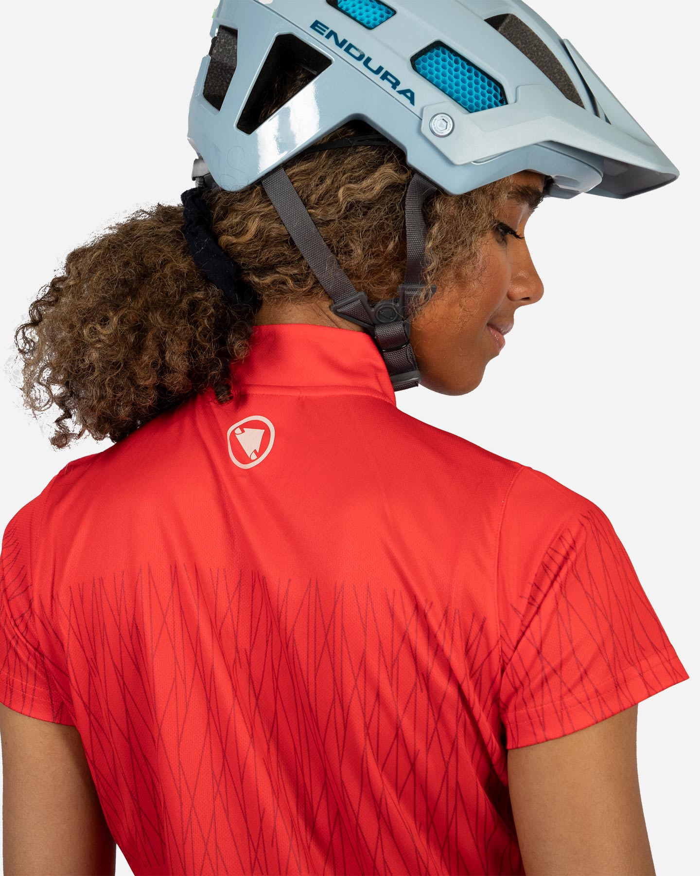 Maglia ciclismo ENDURA HUMMVEE RAY S/S W - Azzurro - 4 | Cisalfa Sport