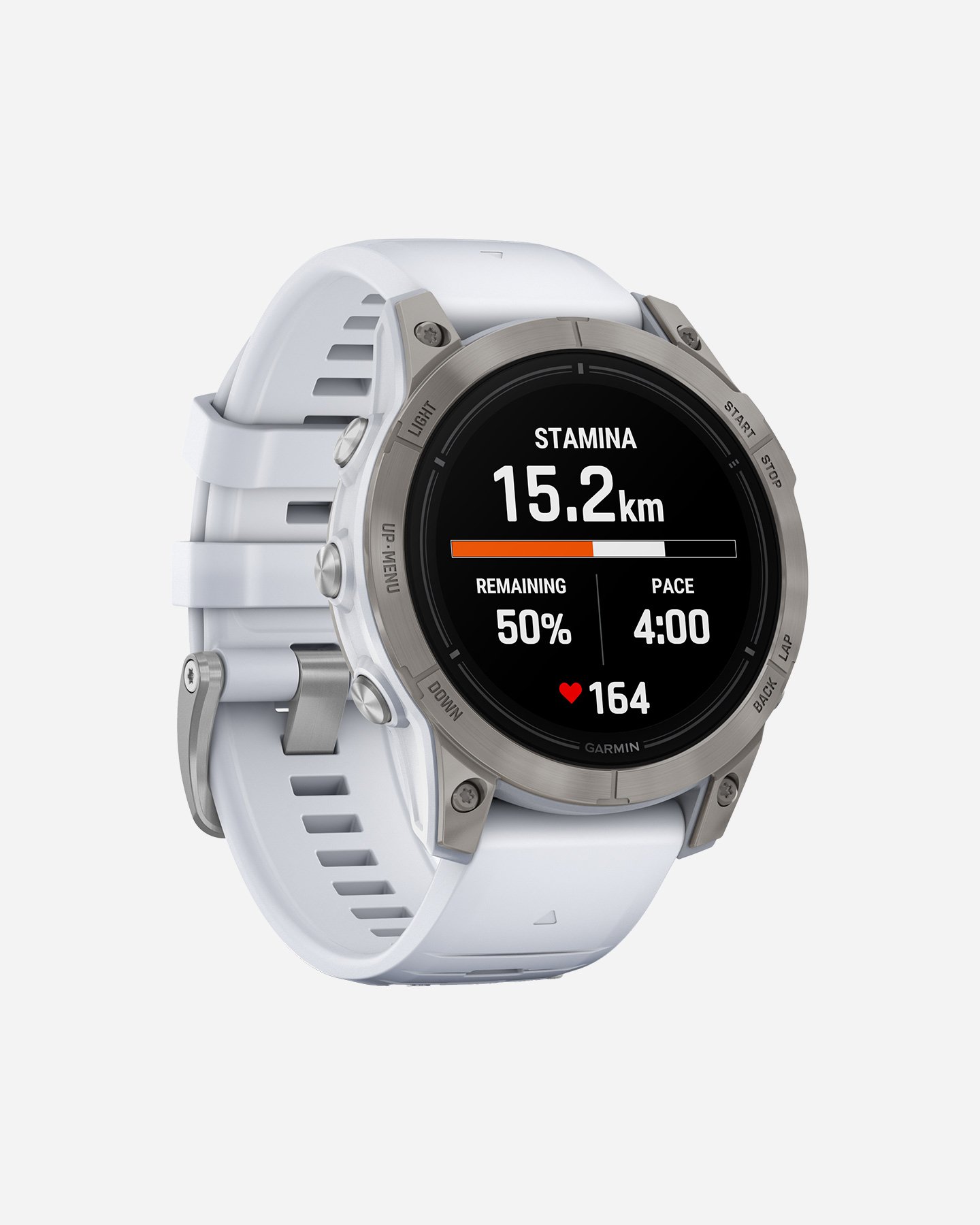 Orologio multifunzione GARMIN EPIX PRO 47MM SAPH  - Bianco - 3 | Cisalfa Sport