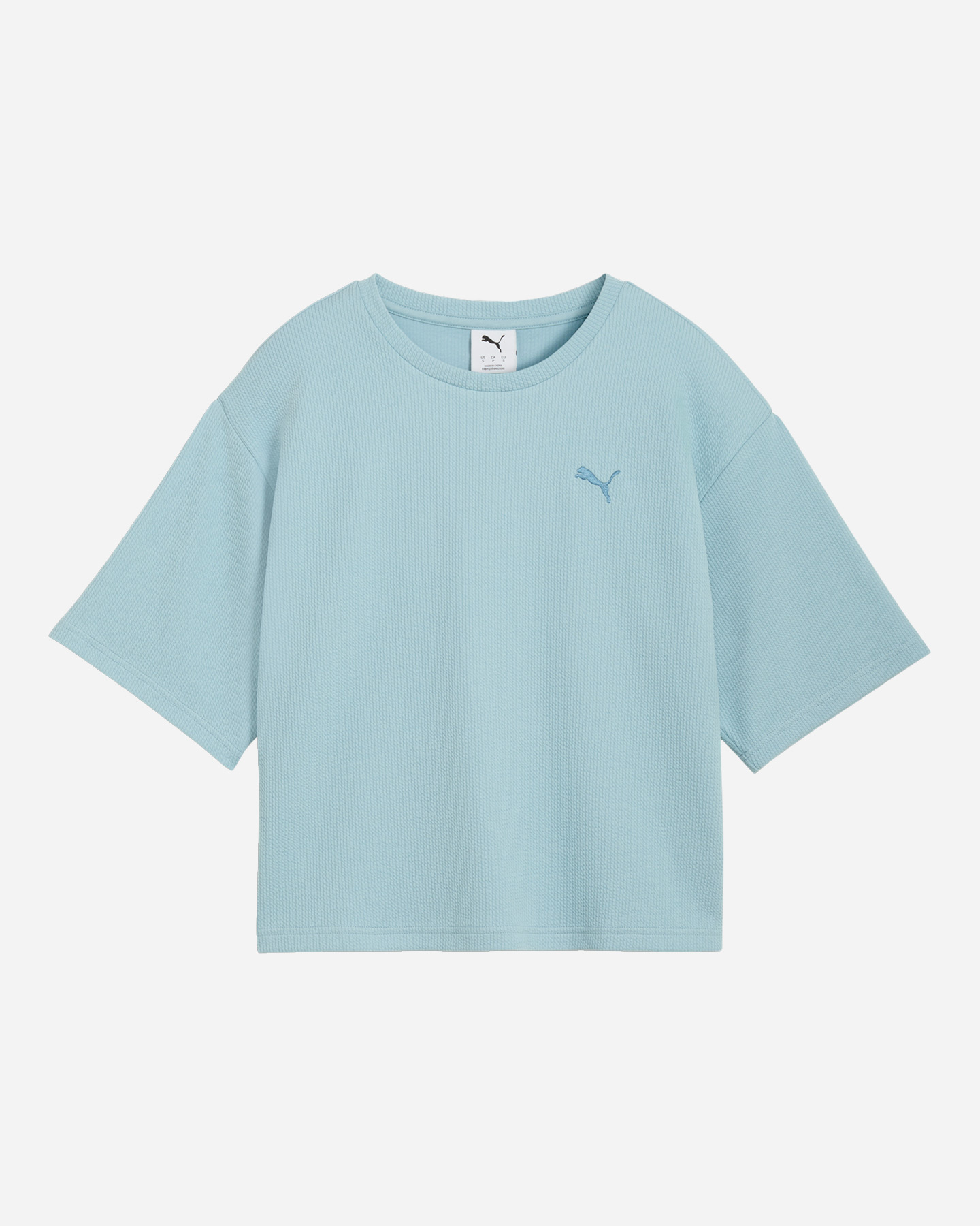 T-shirt PUMA BASIC W - Azzurro - 0 | Cisalfa Sport