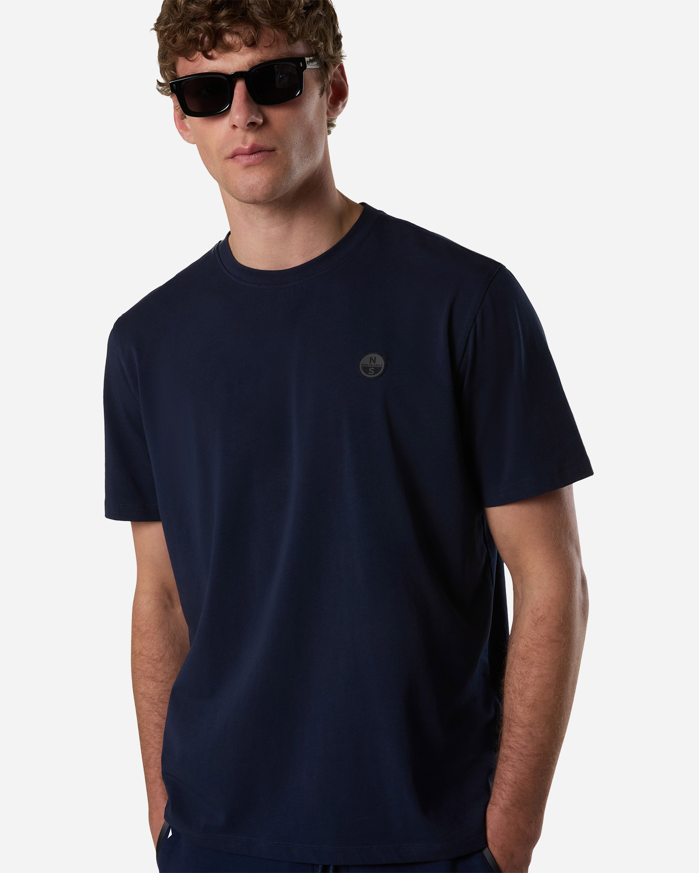 T-shirt NORTH SAILS TECH M - Blu Navy - 4 | Cisalfa Sport
