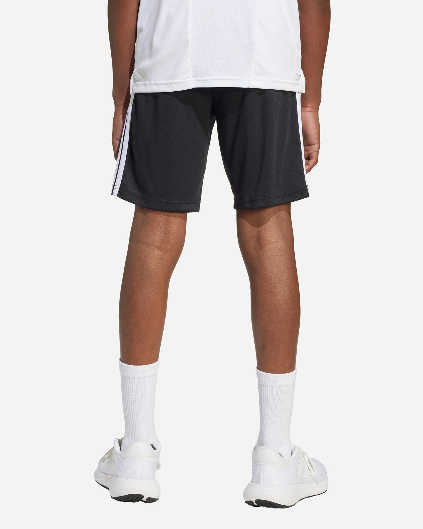 Pantaloncini ADIDAS TRAIN ESSENTIALS 3STRIPES JR - Nero - 2 | Cisalfa Sport