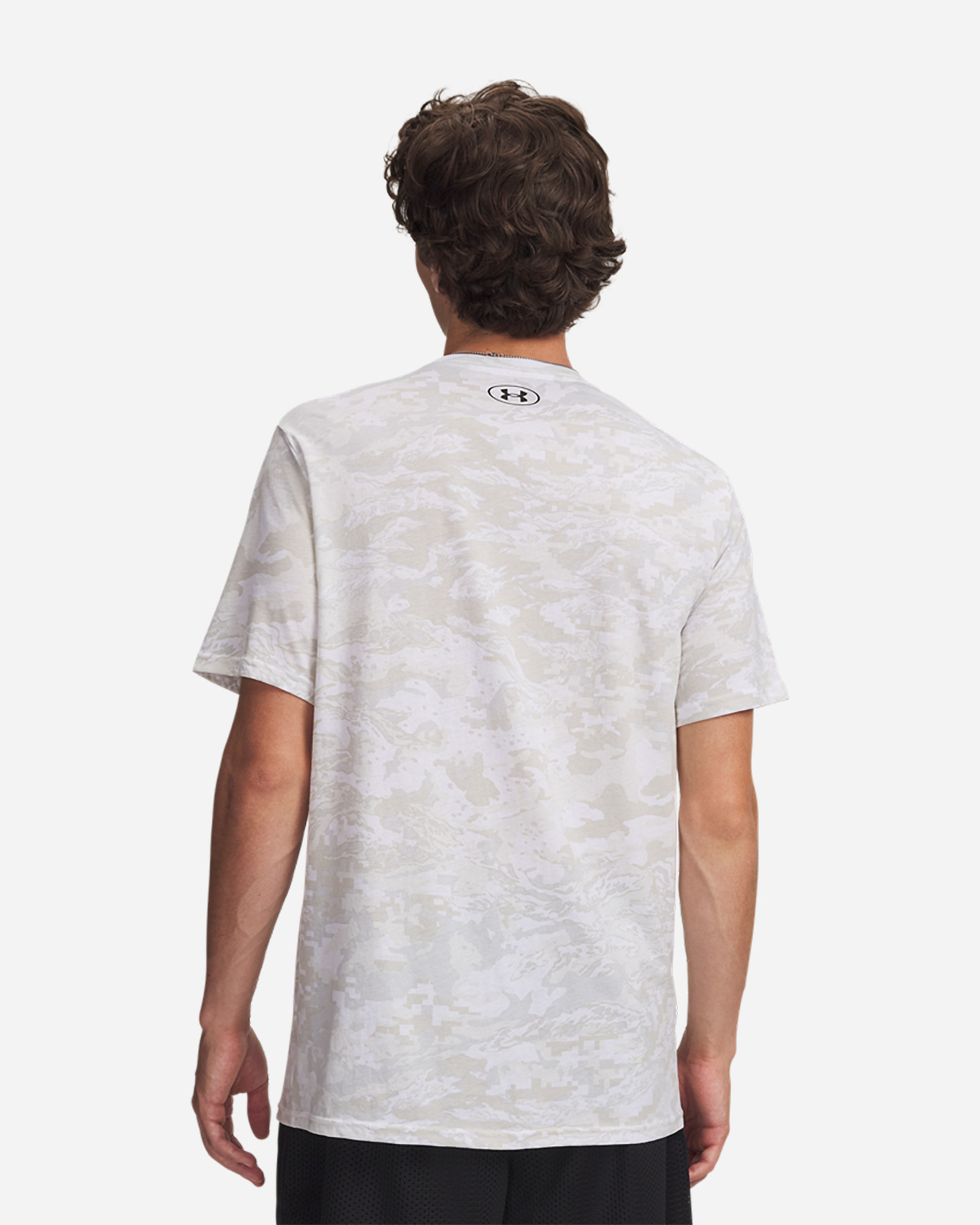 T-shirt UNDER ARMOUR CAMO SMALL LOGO M - Bianco - 3 | Cisalfa Sport