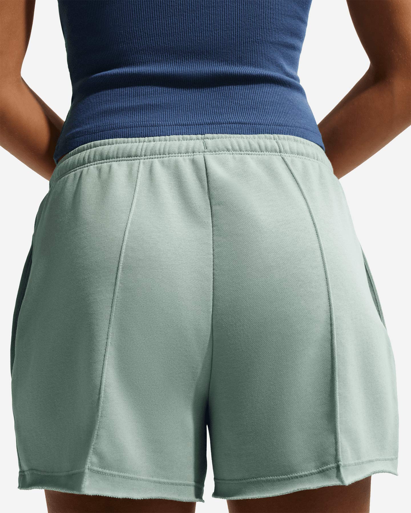 Pantaloncini NIKE CHILL SMALL LOGO W - Verde - 4 | Cisalfa Sport