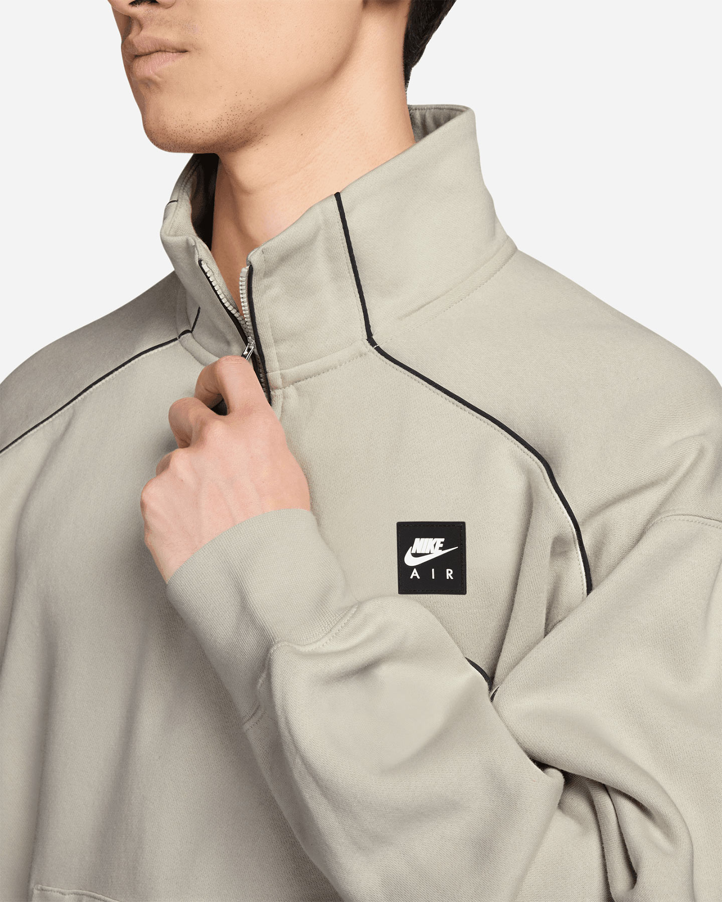Felpa NIKE AIR FLEECE M - Beige - 2 | Cisalfa Sport