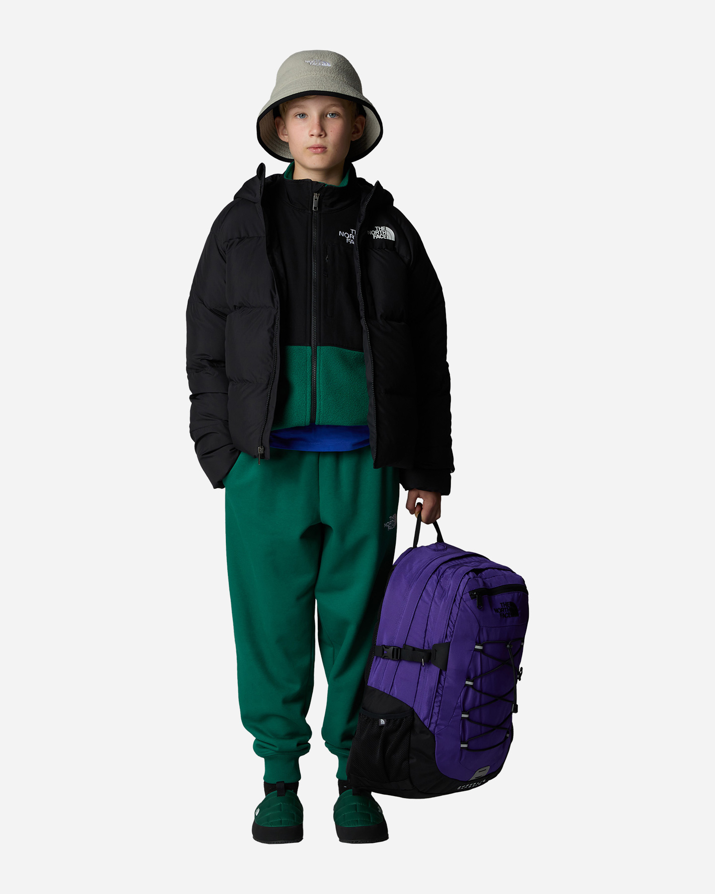 Piumino THE NORTH FACE NORTH DOWN JR - Nero - 5 | Cisalfa Sport