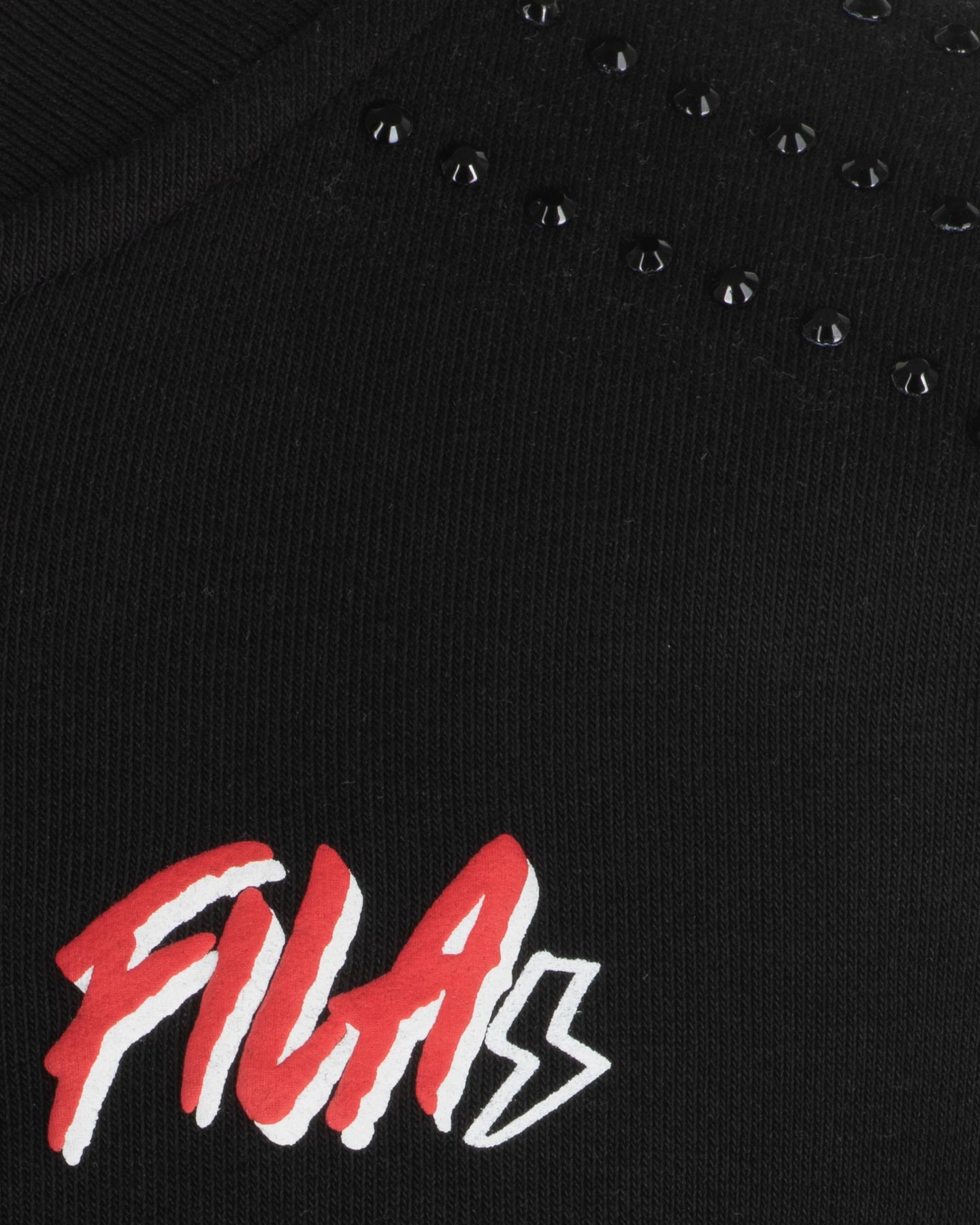 Felpa FILA GRAPHIC PUNK JR - Nero - 2 | Cisalfa Sport