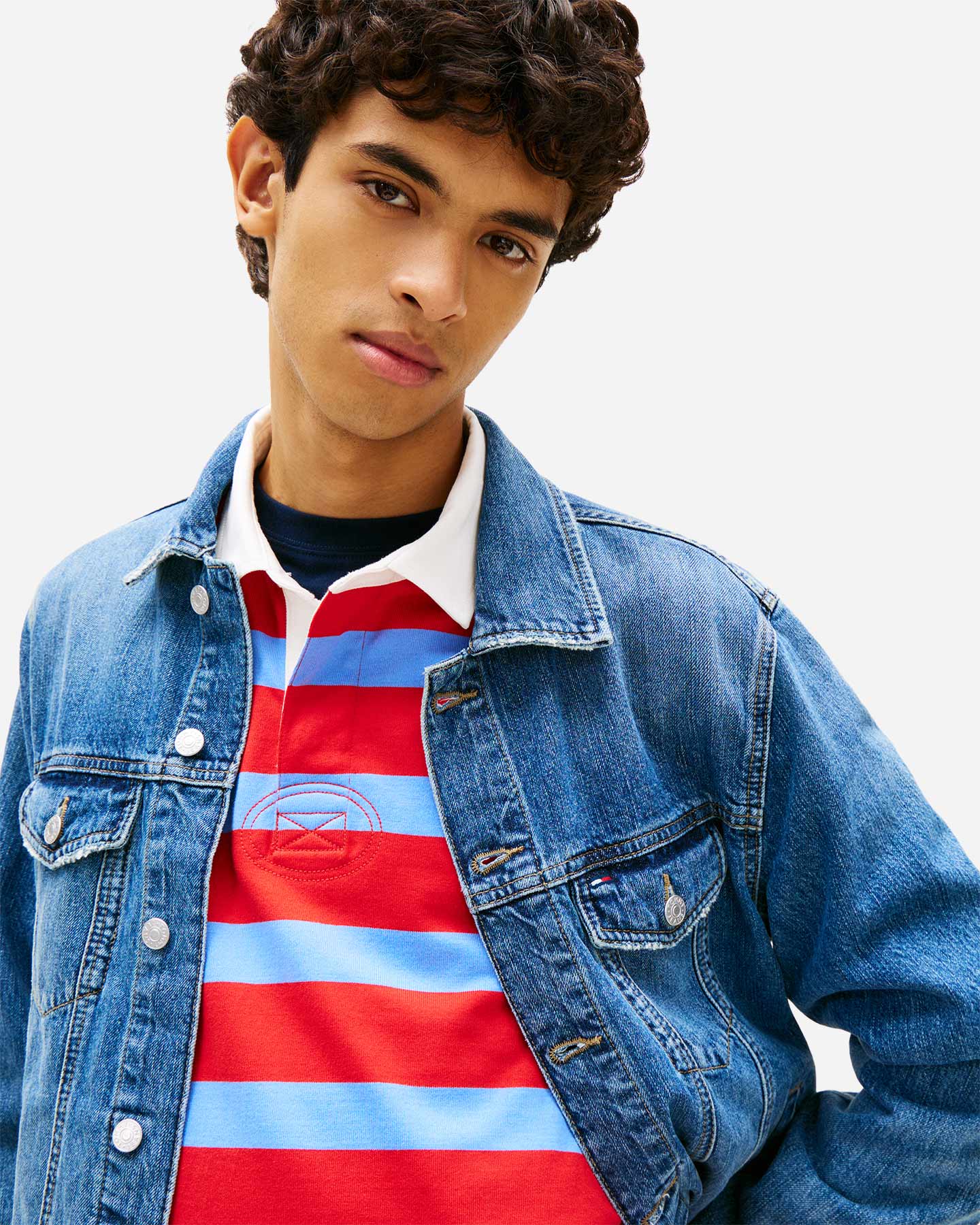 Giubbotto TOMMY HILFIGER TRUCKER DENIM M - Denim - 4 | Cisalfa Sport