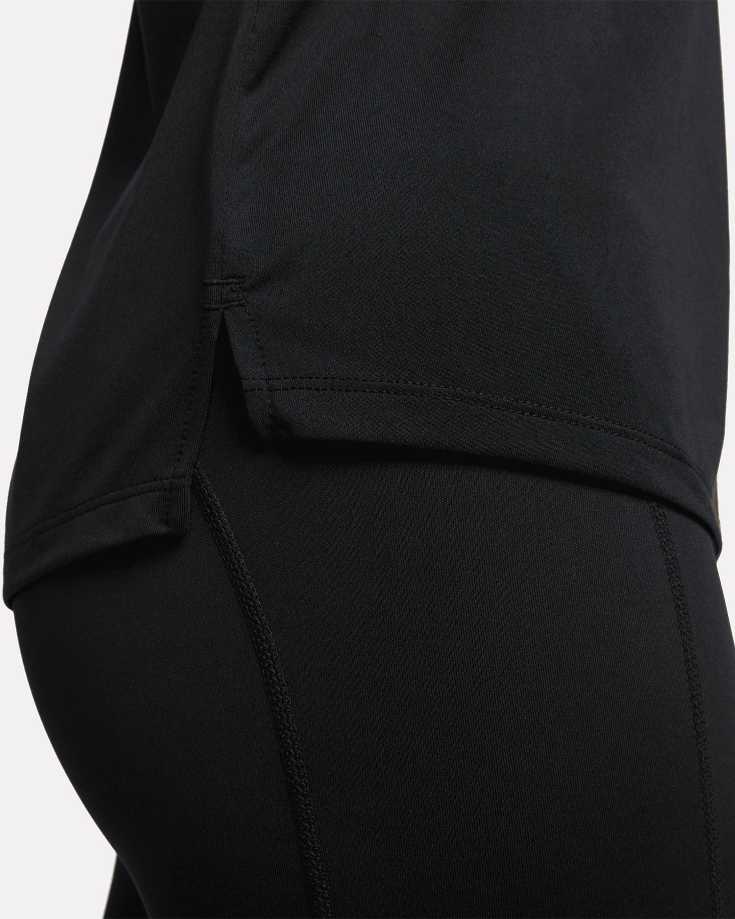 T-shirt running NIKE ONE DRI FIT SWOOSH W - Nero - 3 | Cisalfa Sport