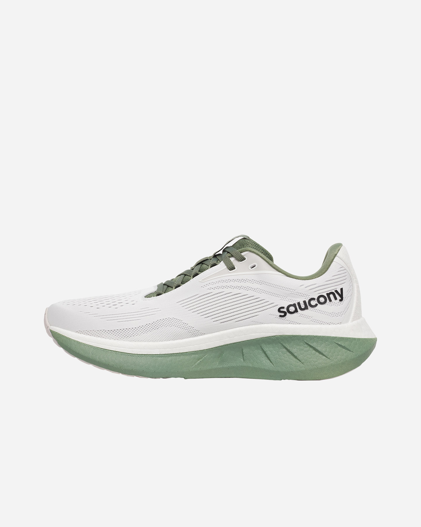 Scarpe running SAUCONY RIDE 18 M - Bianco - 5 | Cisalfa Sport