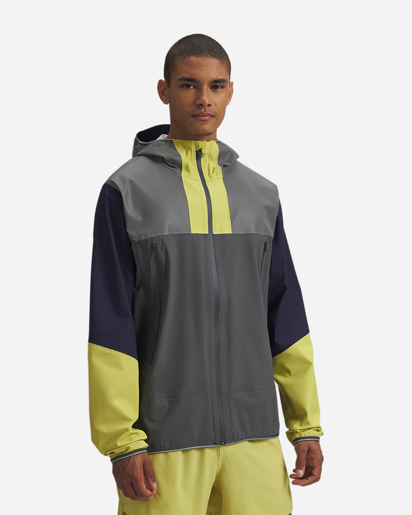 Felpa training UNDER ARMOUR HALO RUN M - Grigio - 2 | Cisalfa Sport