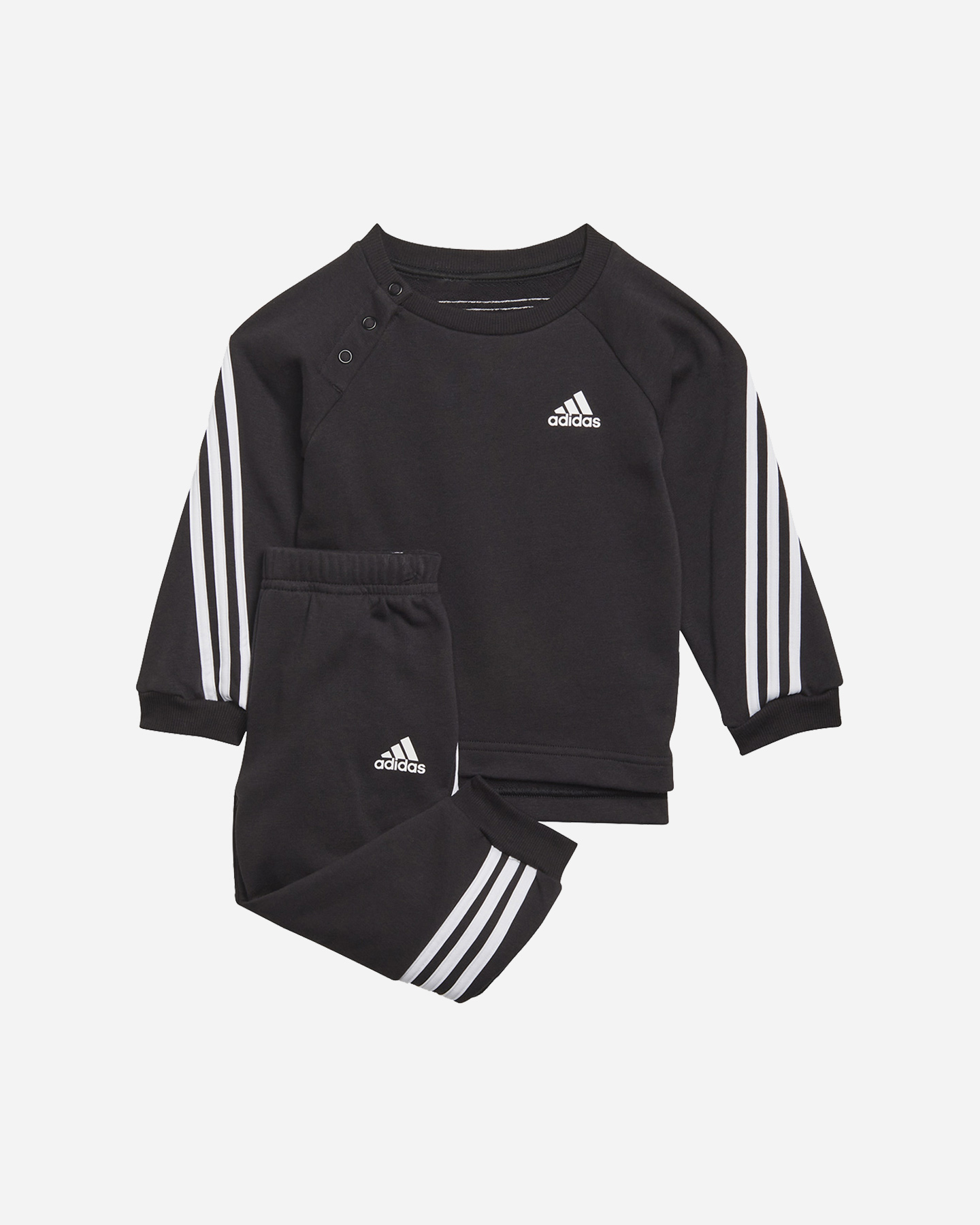 Tuta ADIDAS 3STRIPES JR - Nero - 0 | Cisalfa Sport