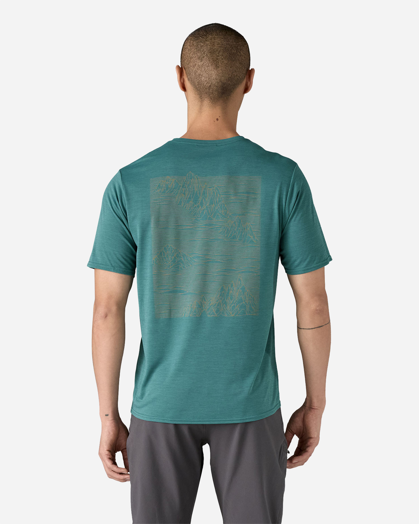 T-shirt PATAGONIA CAPILENE COOL DAILY M - Blu - 3 | Cisalfa Sport