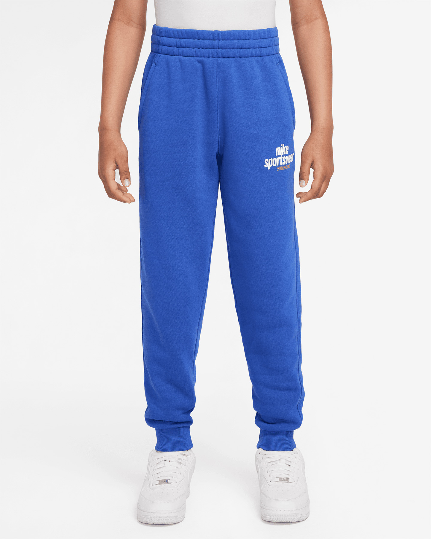 Nike Eighties Jr - Pantalone - Blu Royal