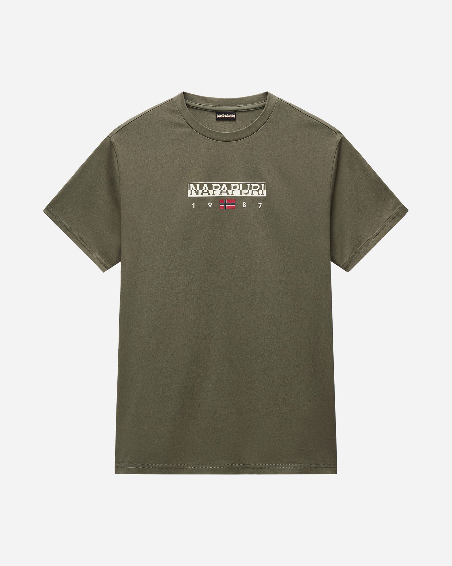 T-shirt NAPAPIJRI BANDIERA M - Verde - 0 | Cisalfa Sport